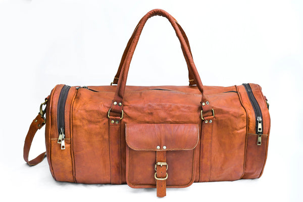 The Perfect Men's Leather Weekend Bag