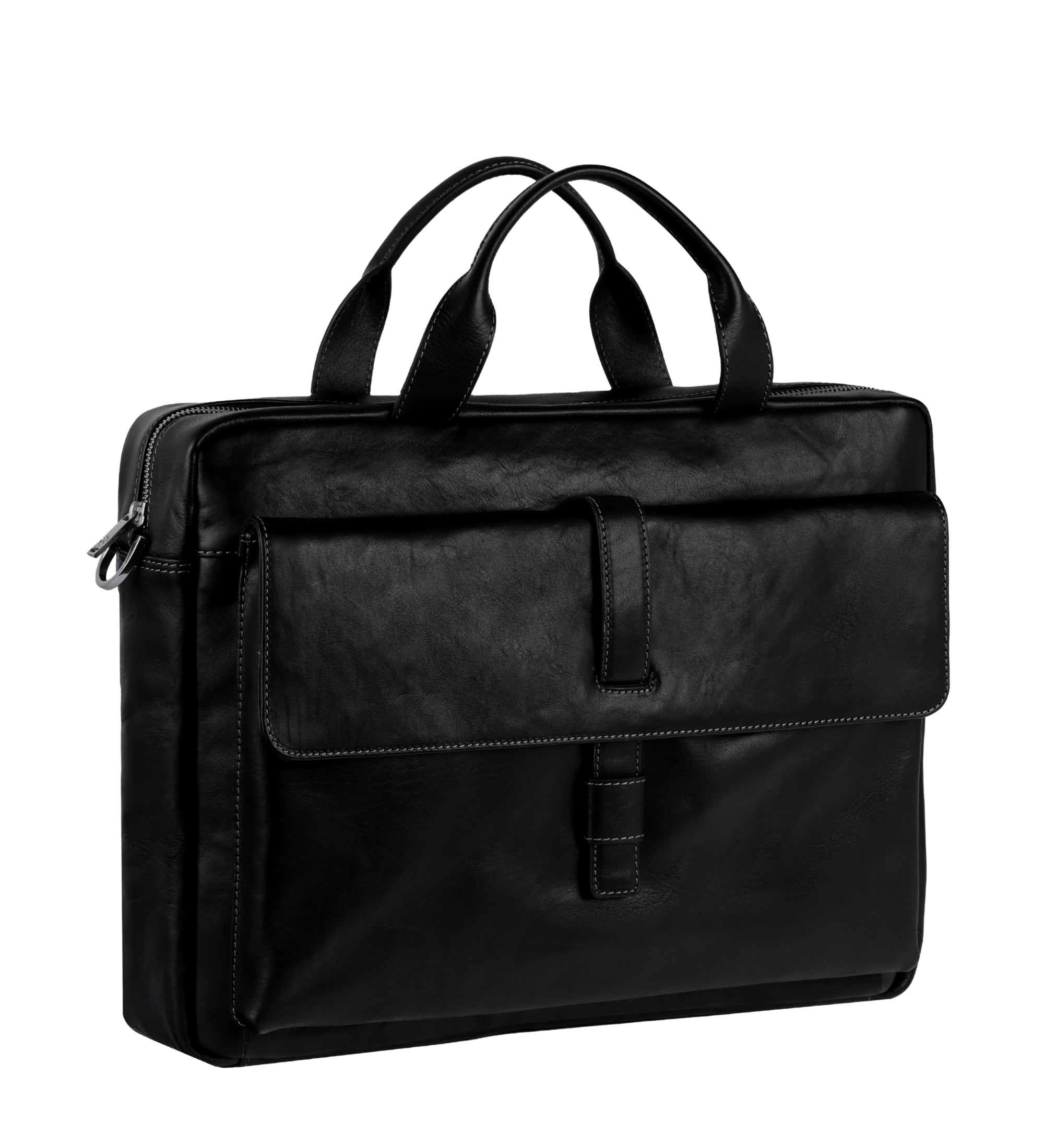 Large Leather Briefcase Laptop Bag for Women - The Chateau