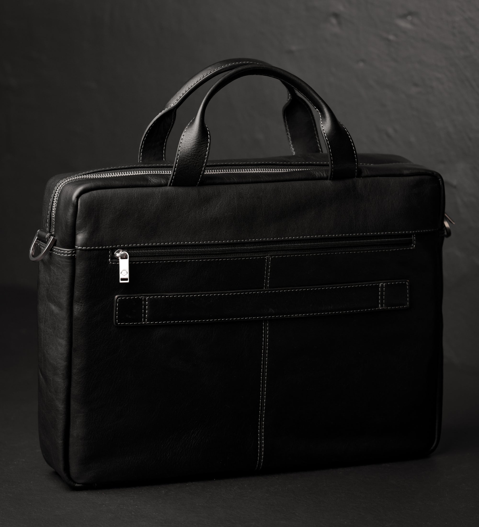 Large Leather Briefcase Laptop Bag for Women - The Chateau