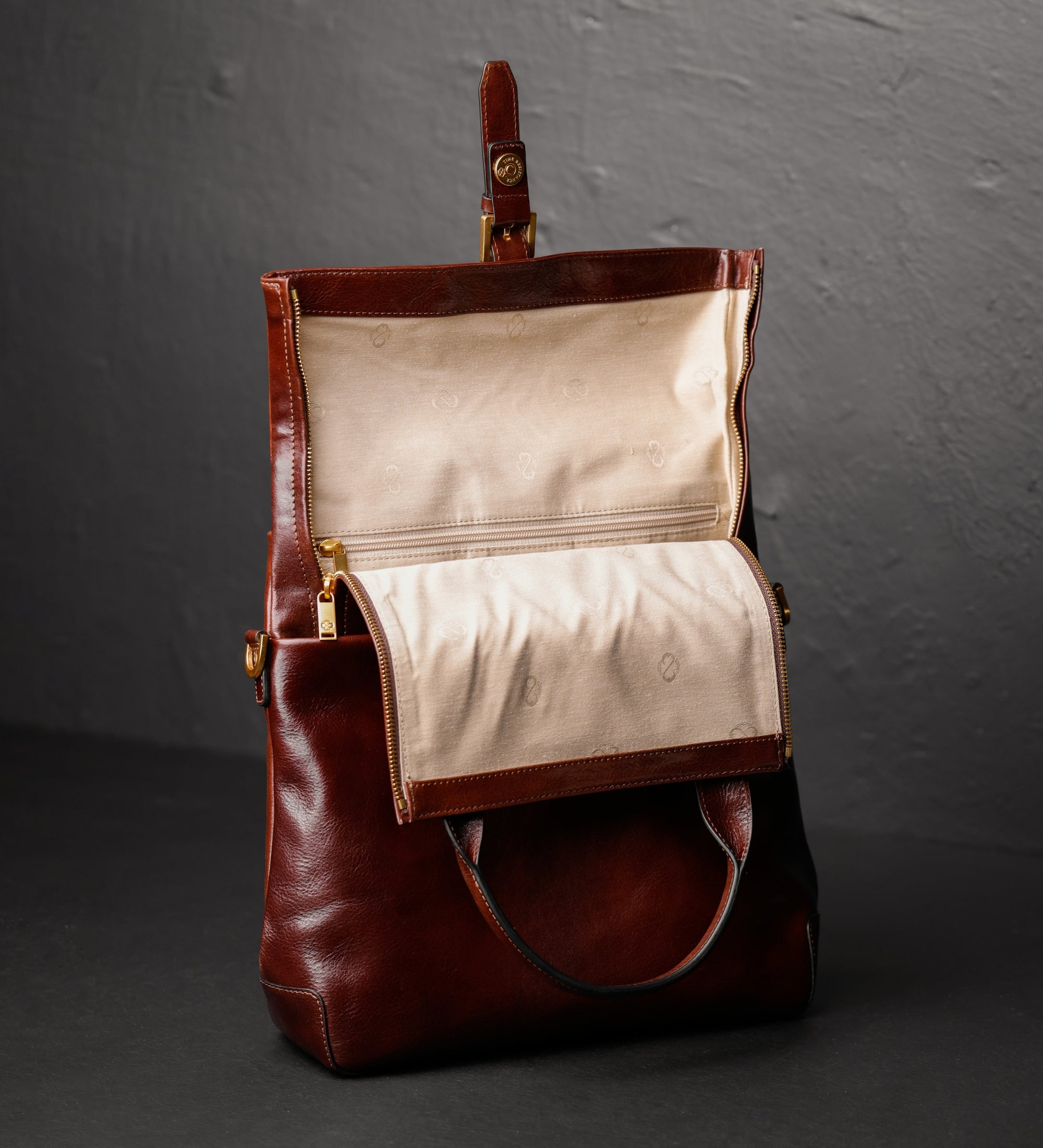 Convertible Leather Backpack - The Awakening