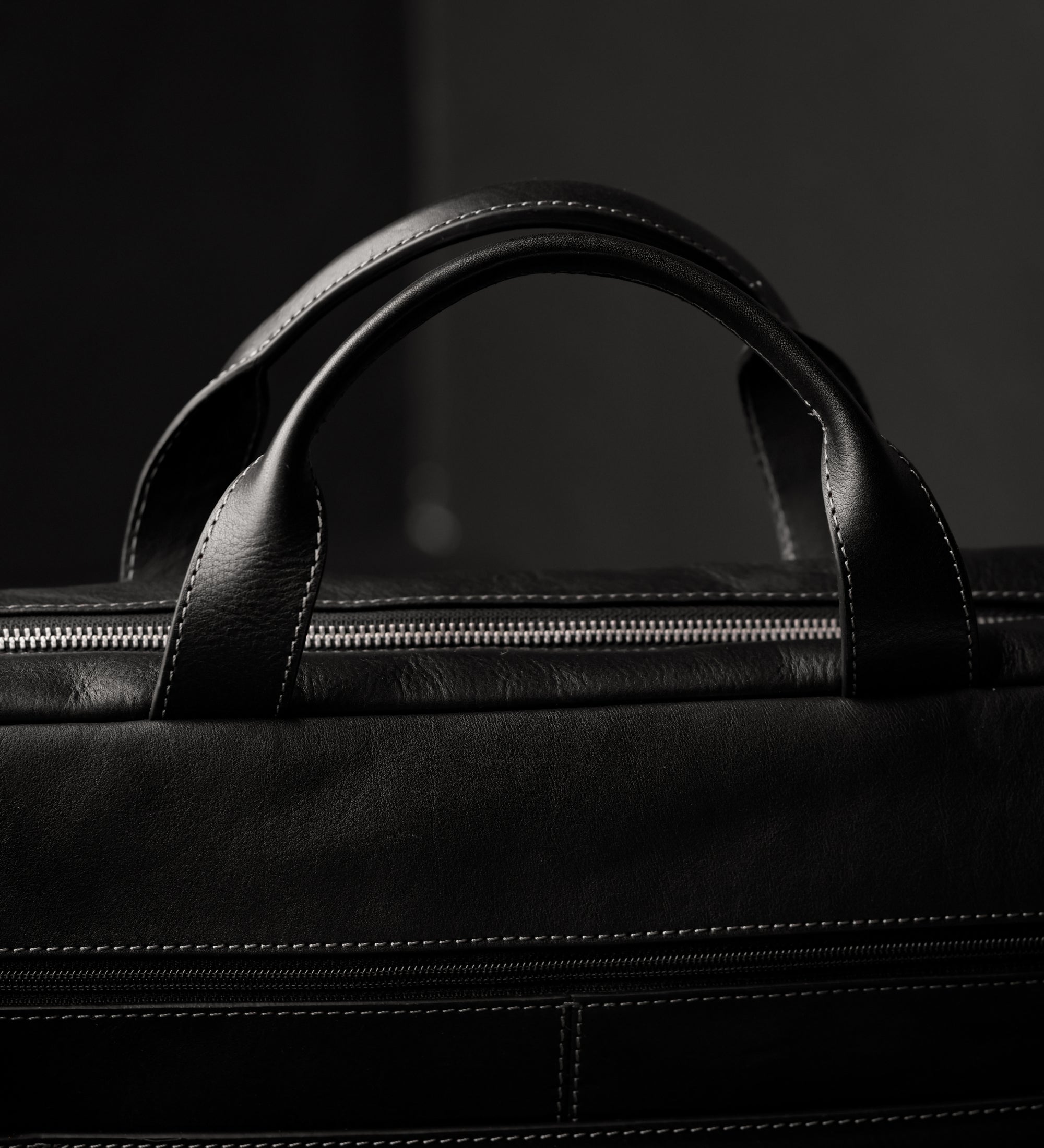 Large Leather Briefcase Laptop Bag for Women - The Chateau