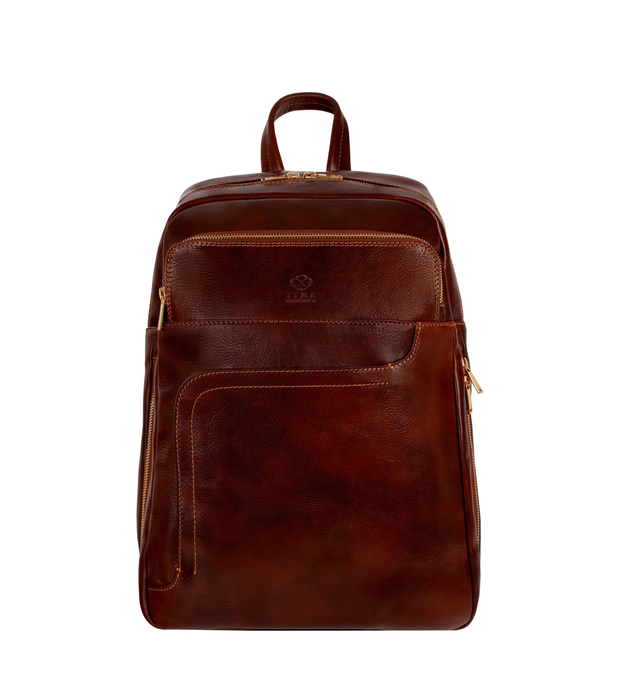 Leather Travel Backpack for Women