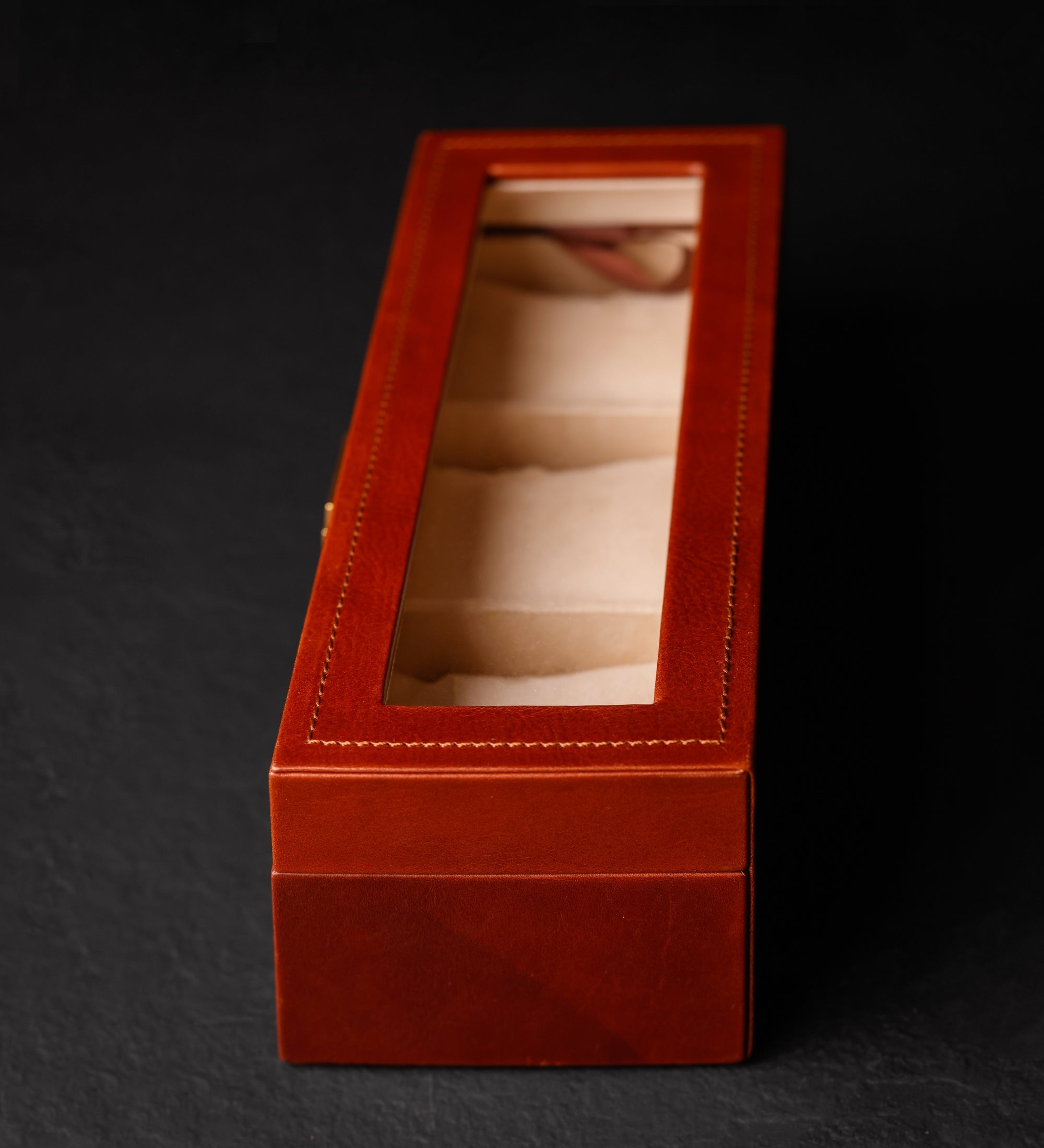 Leather Watch Box, Watch Organizer - Silence