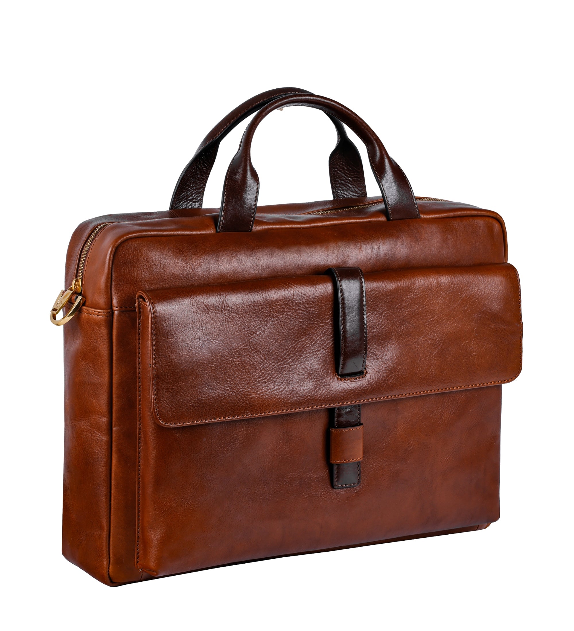 Large Leather Briefcase Laptop Bag for Women - The Chateau