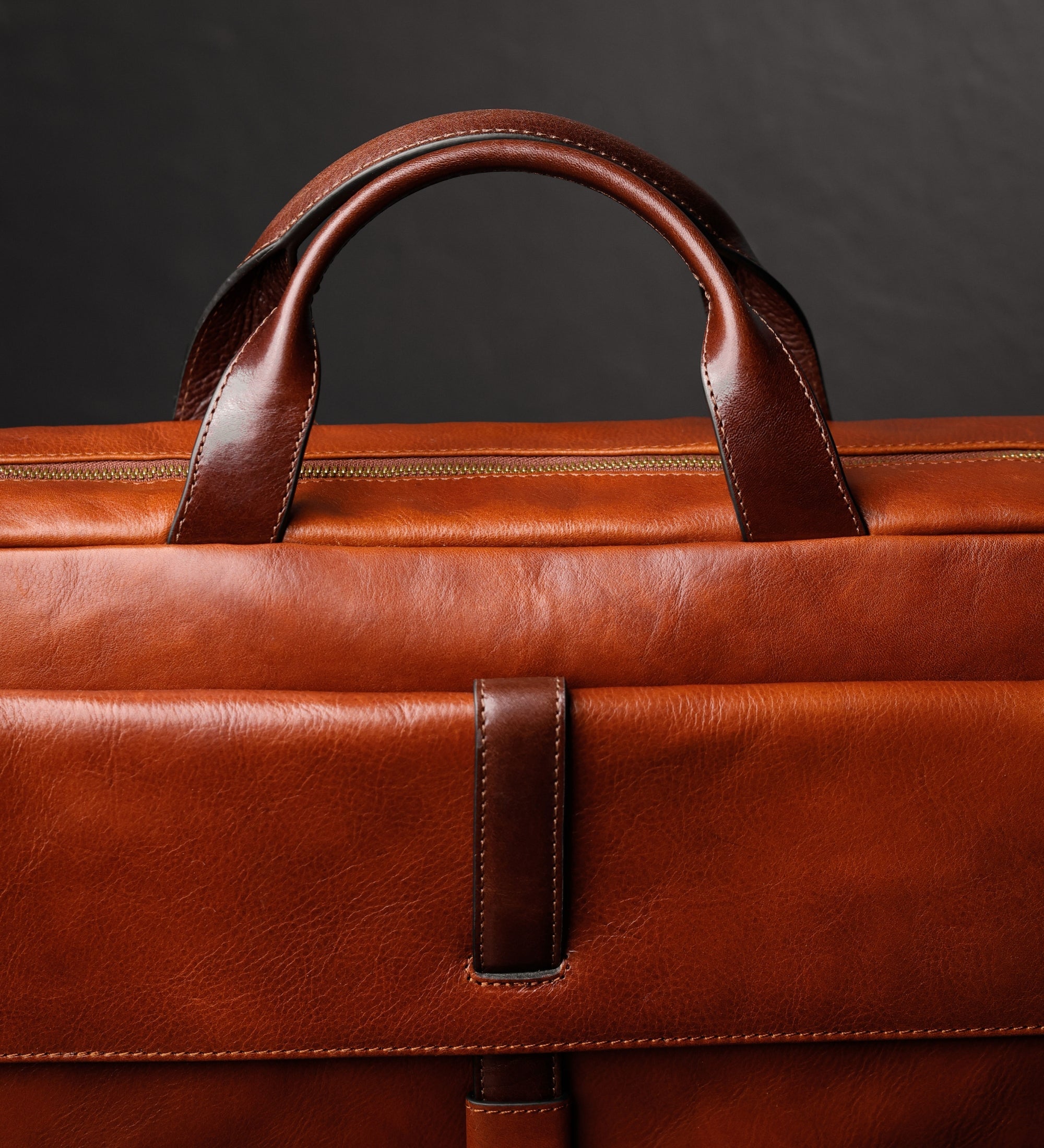 Large Leather Briefcase Laptop Bag for Women - The Chateau