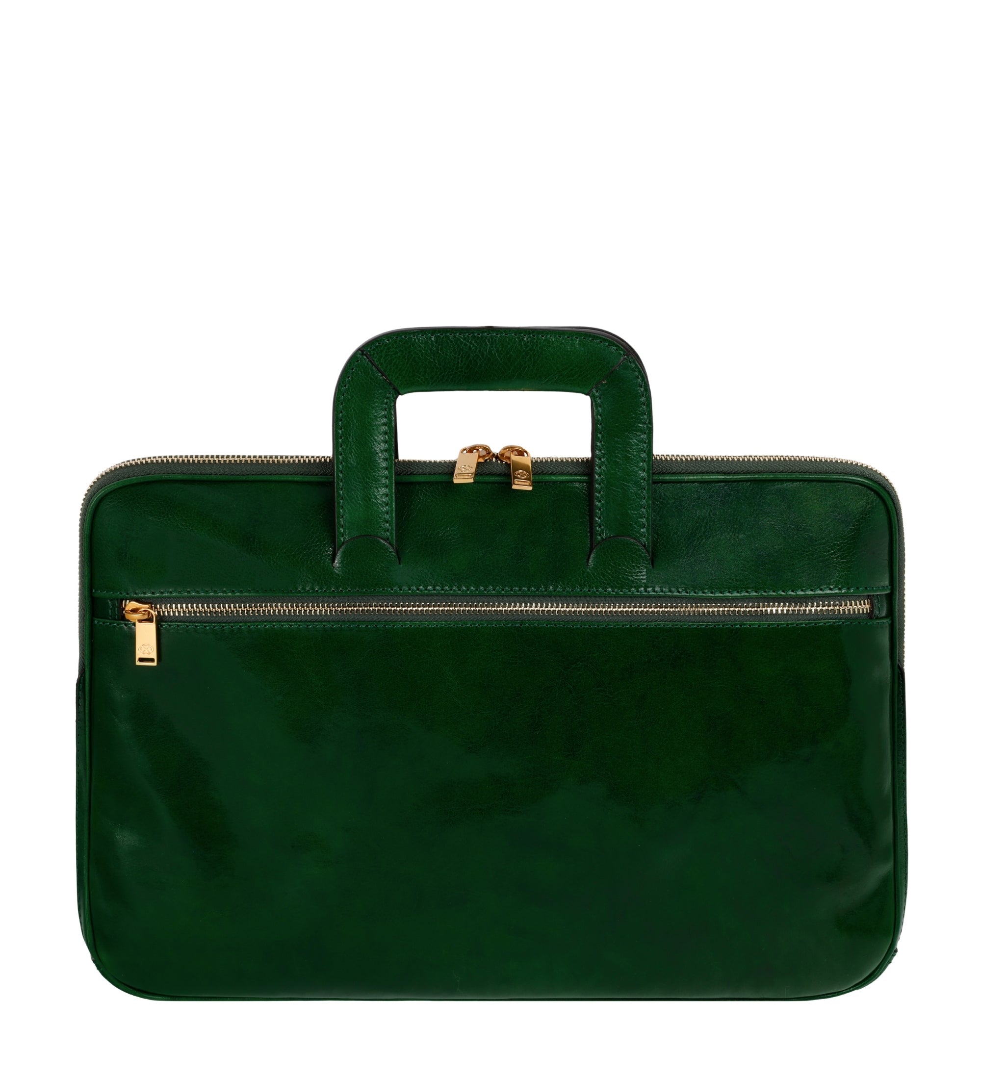 Aktentasche aus vollnarbigem italienischem Leder - Brave New World