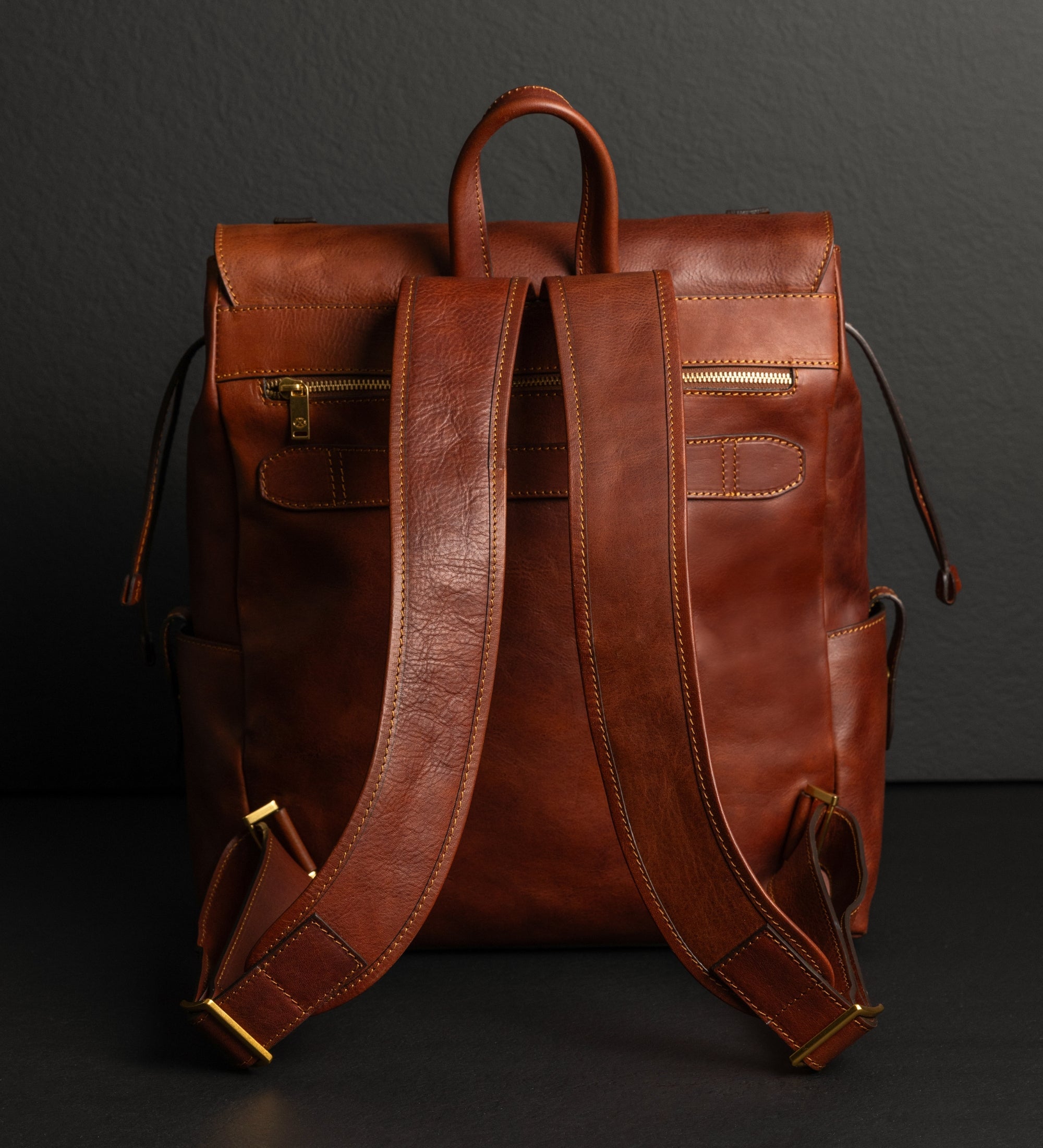 Leather Backpack - The Good Earth