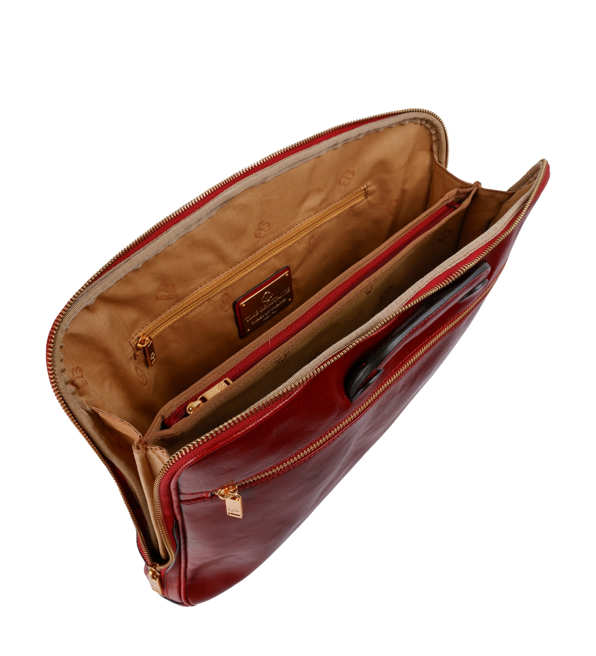 Aktentasche aus vollnarbigem italienischem Leder - Brave New World
