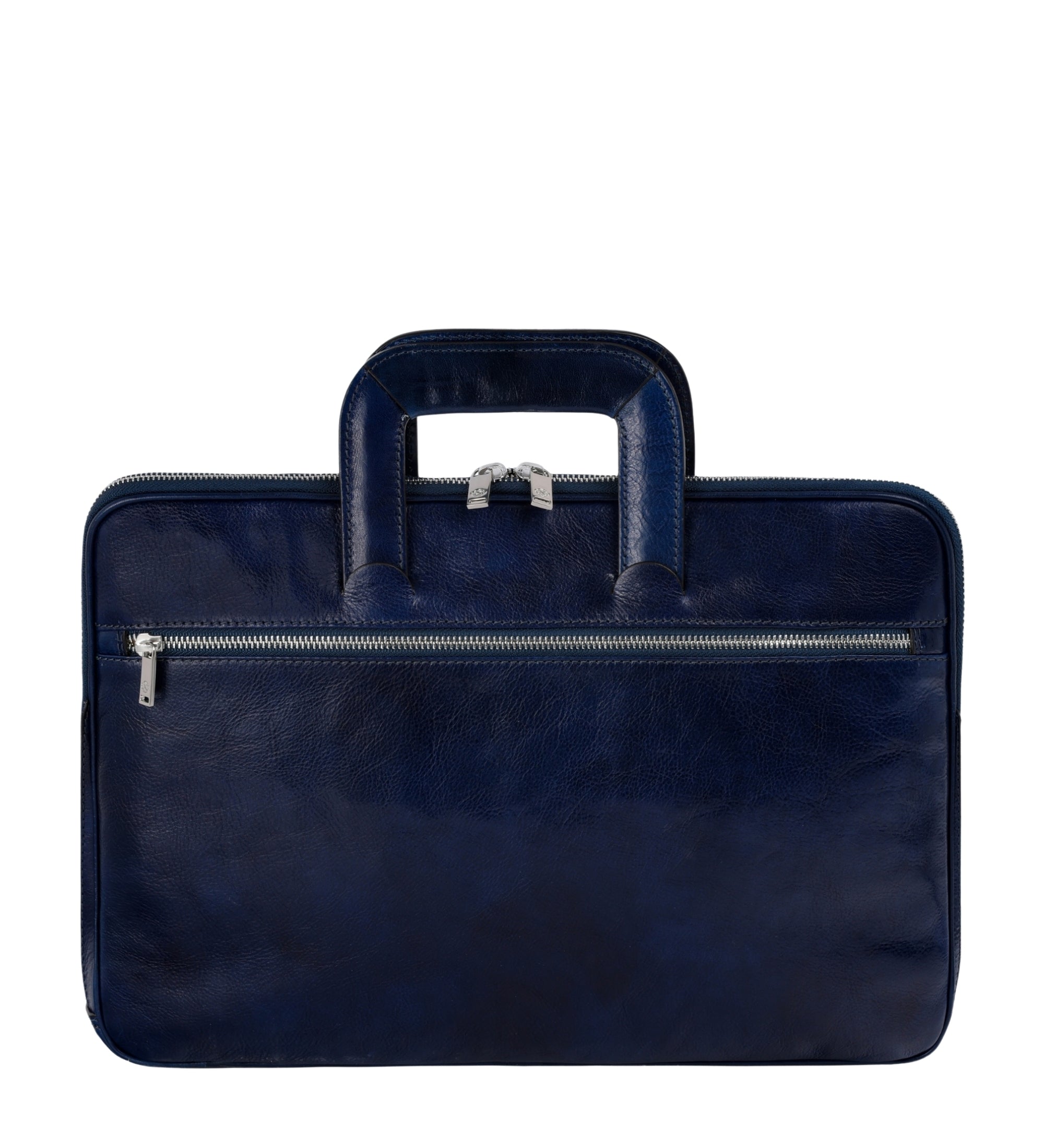 Aktentasche aus vollnarbigem italienischem Leder - Brave New World