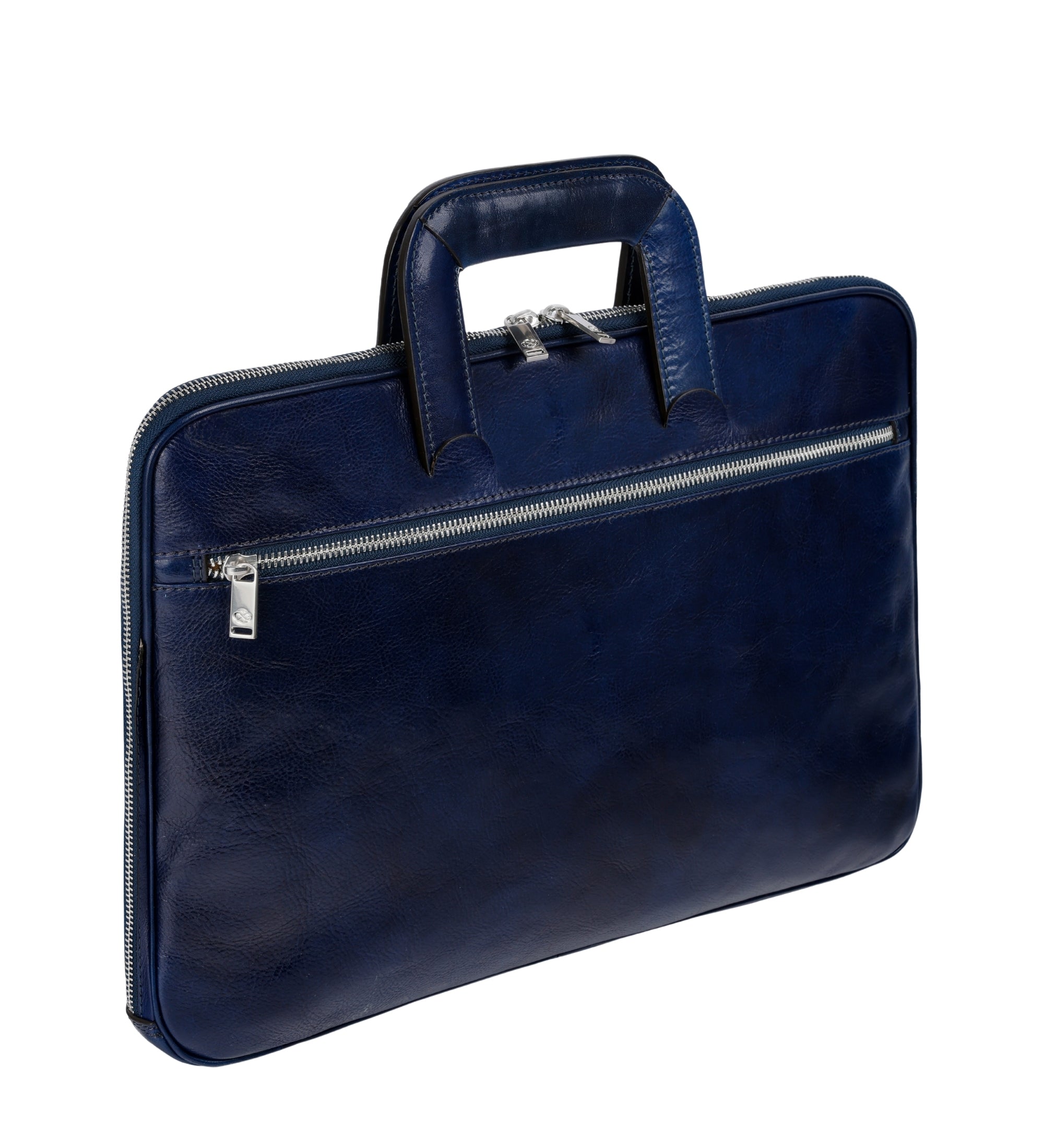 Aktentasche aus vollnarbigem italienischem Leder - Brave New World