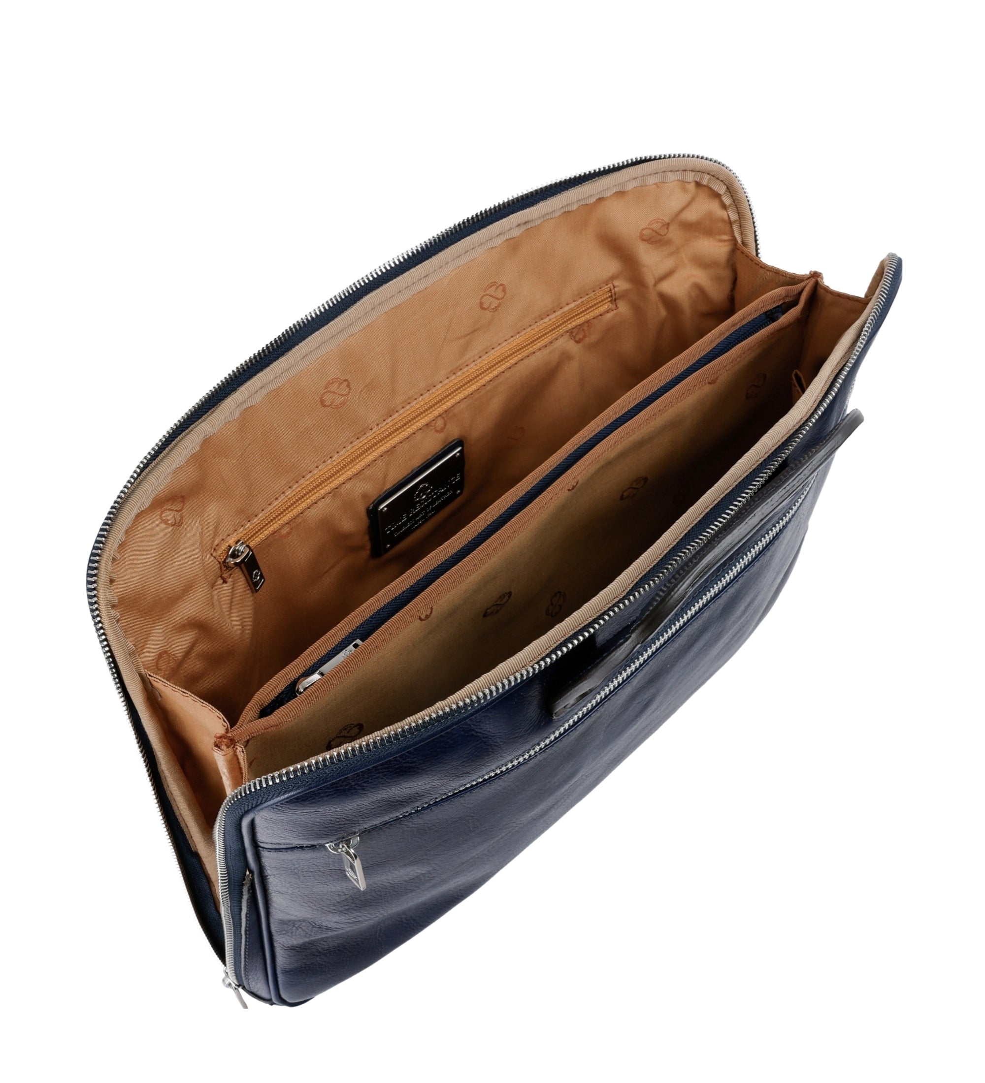 Aktentasche aus vollnarbigem italienischem Leder - Brave New World