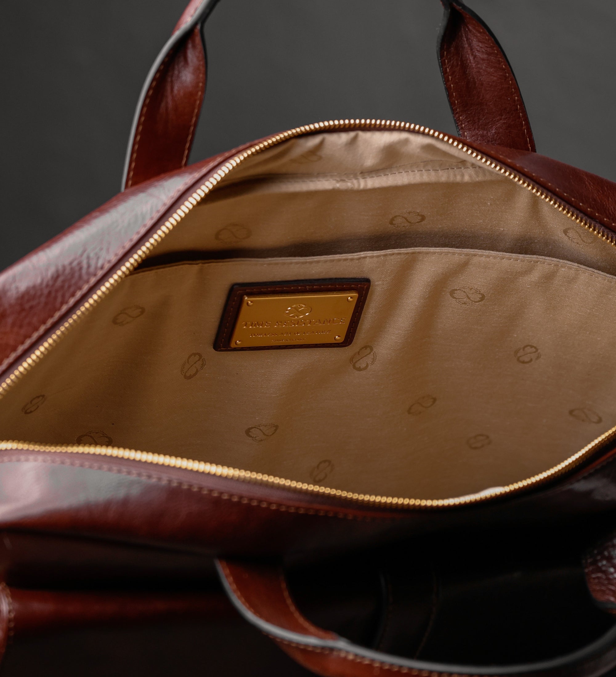 Large Leather Briefcase Laptop Bag for Women - The Chateau