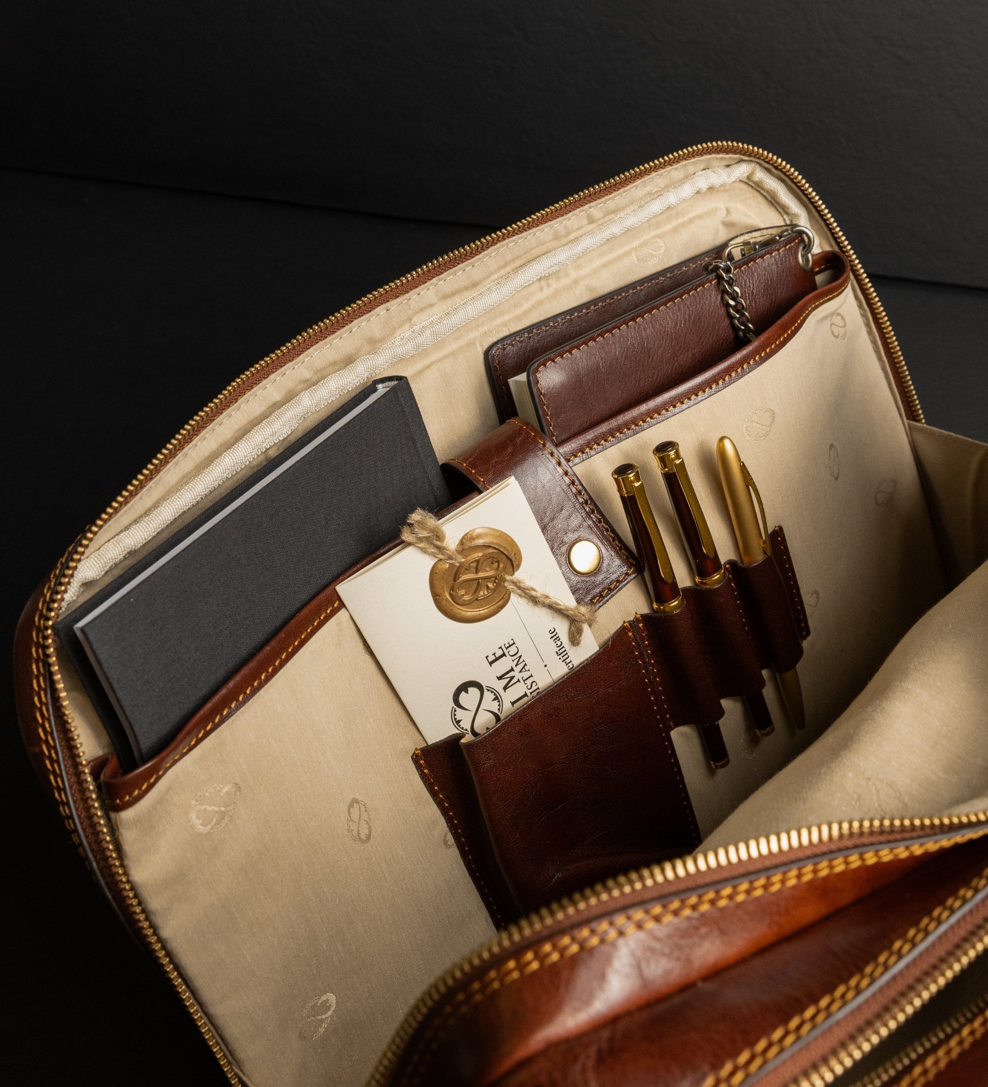 Womens Leather Convertible Bag Backpack - A Farewell to Arms