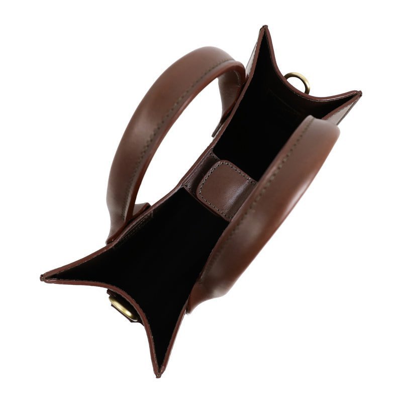 Full Grain Italian Leather Tote Bag - The Republic Time Resistance