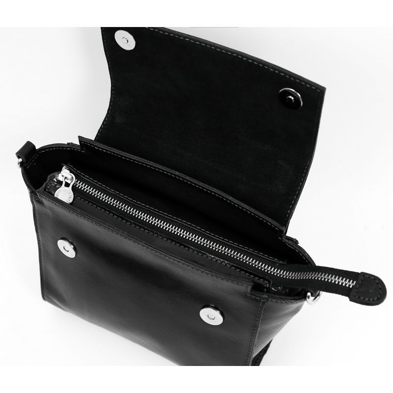 Womens Full Grain Italian Leather Purse - The God of Small Things Time Resistance