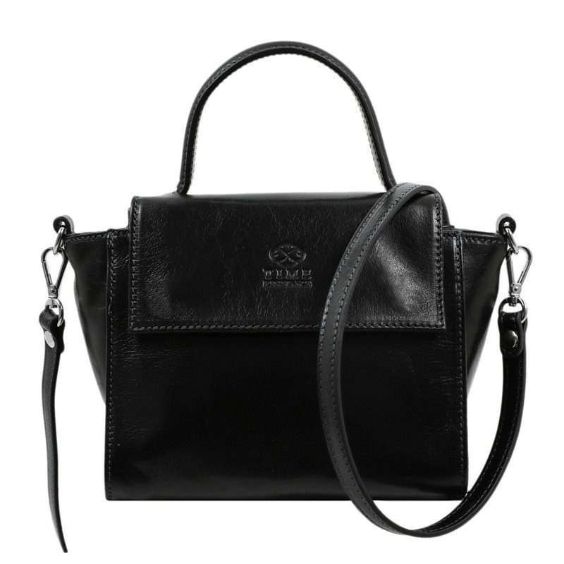 Womens Full Grain Italian Leather Purse - The God of Small Things Time Resistance
