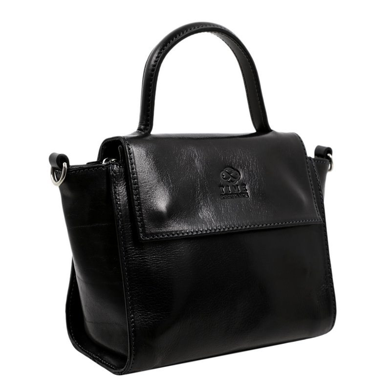 Womens Full Grain Italian Leather Purse - The God of Small Things Time Resistance