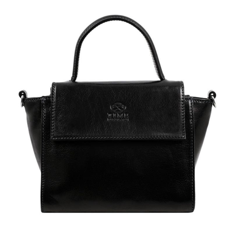 Womens Full Grain Italian Leather Purse - The God of Small Things Time Resistance
