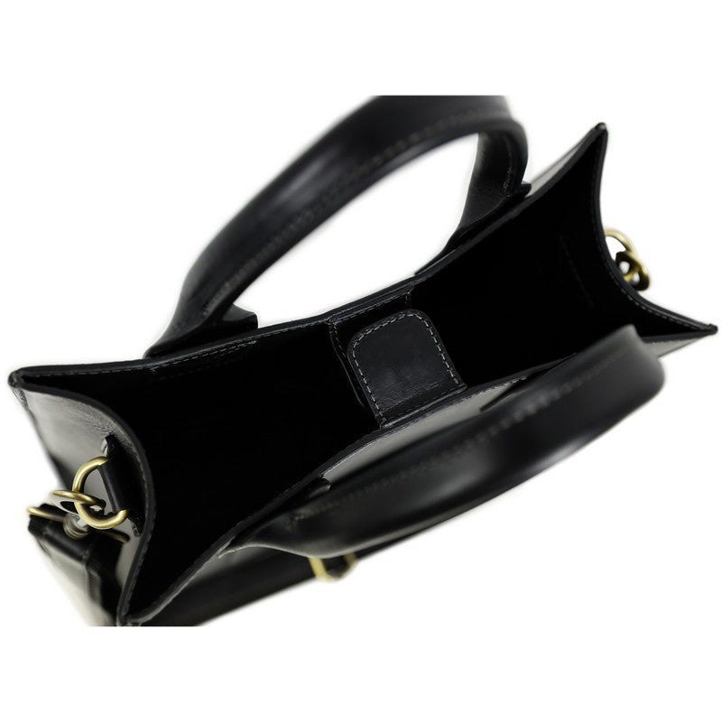 Full Grain Italian Leather Tote Bag - The Republic Time Resistance
