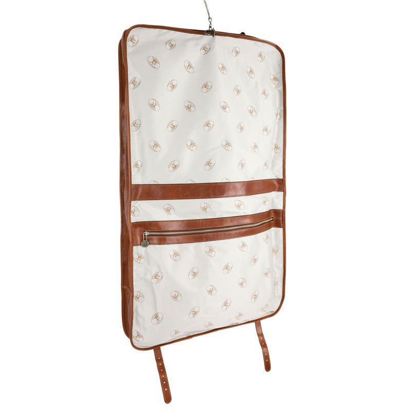 Full Grain Italian Leather Garment / Suit Bag - The Big Sleep Time Resistance