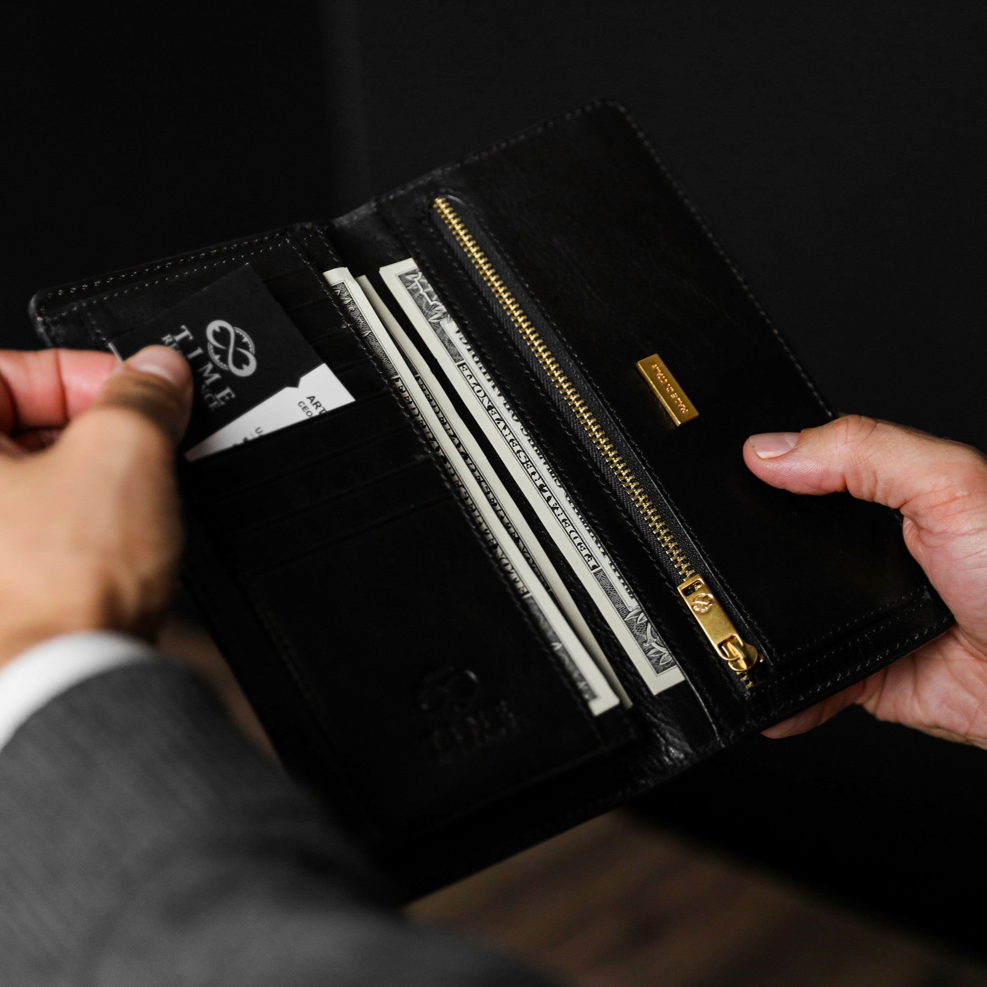 A Coat Wallet - The Periodic Table Accessories Time Resistance