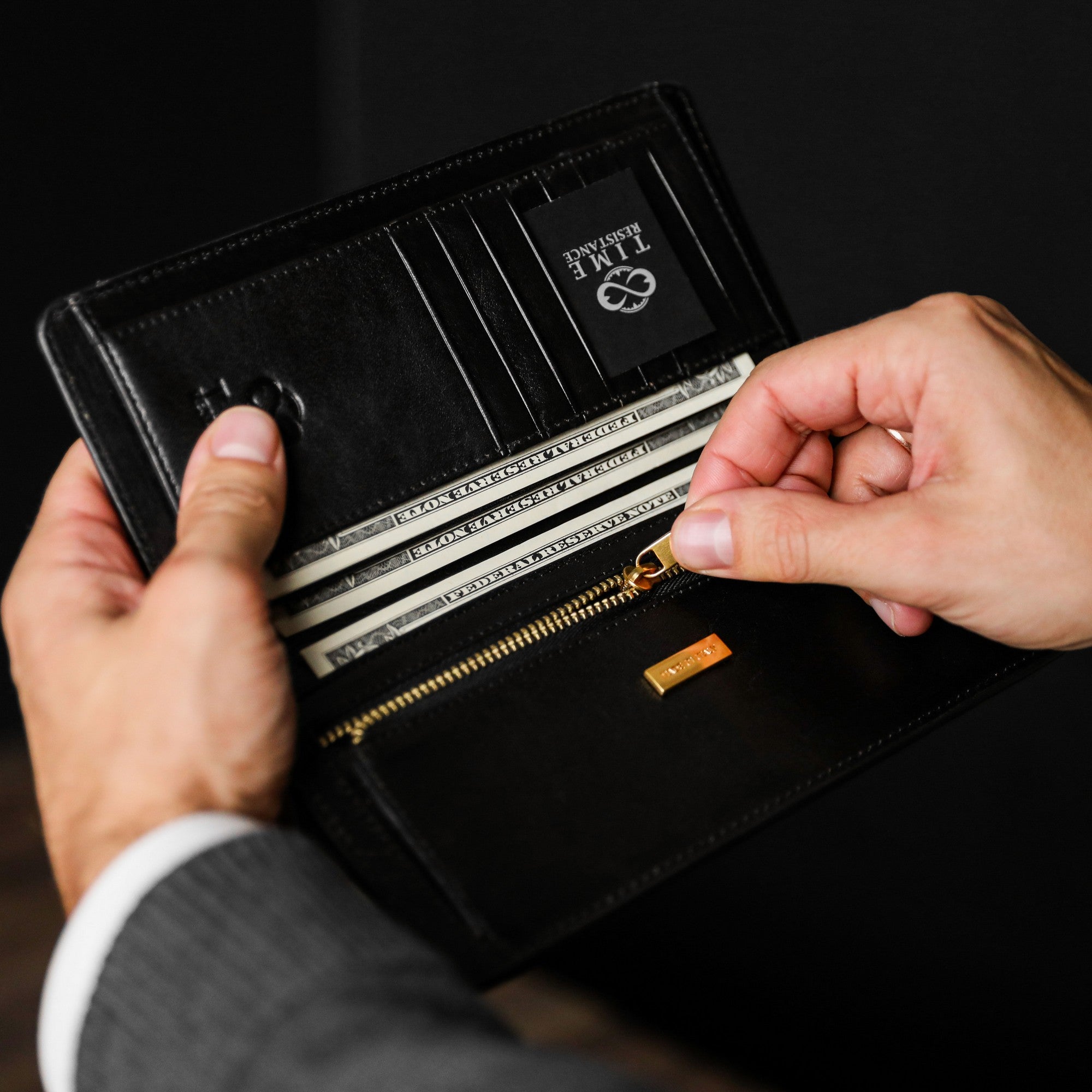 A Coat Wallet - The Periodic Table Accessories Time Resistance
