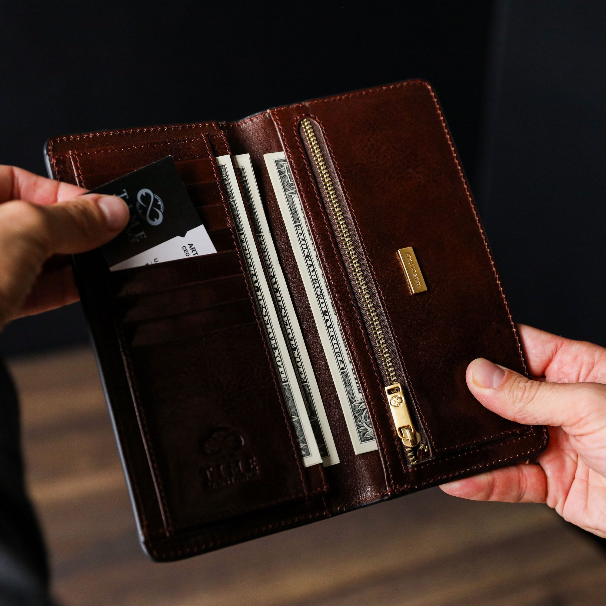 A Coat Wallet - The Periodic Table Accessories Time Resistance