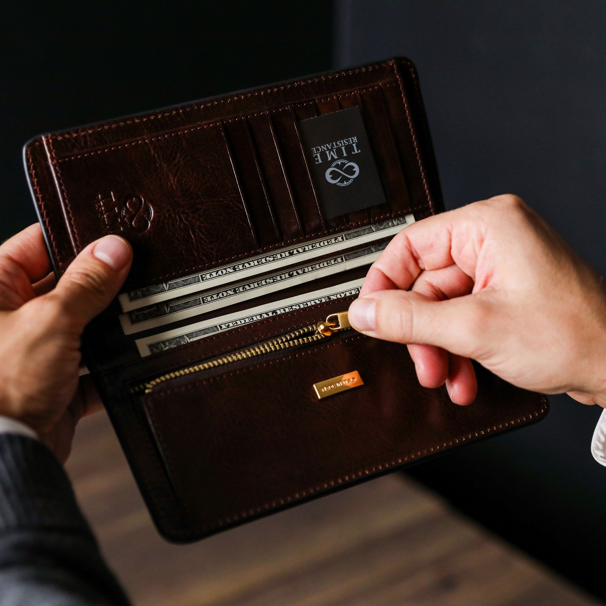A Coat Wallet - The Periodic Table Accessories Time Resistance