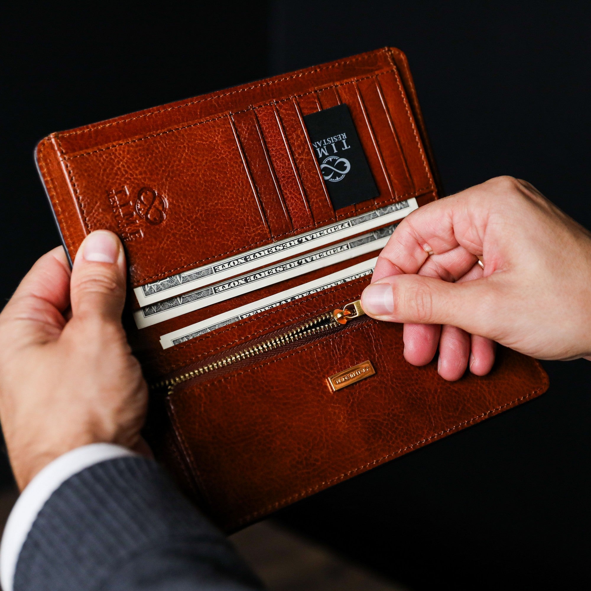 A Coat Wallet - The Periodic Table Accessories Time Resistance
