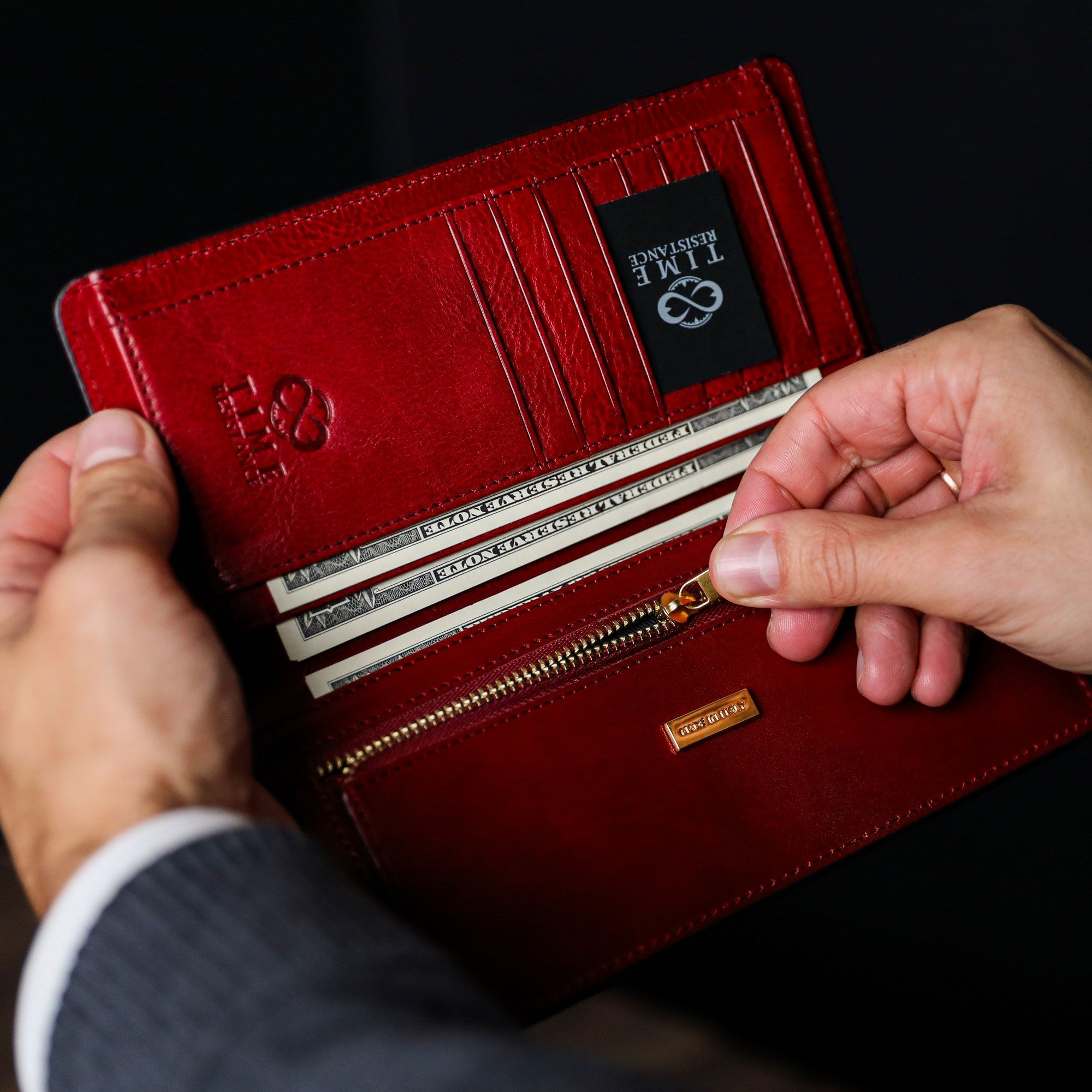 A Coat Wallet - The Periodic Table Accessories Time Resistance