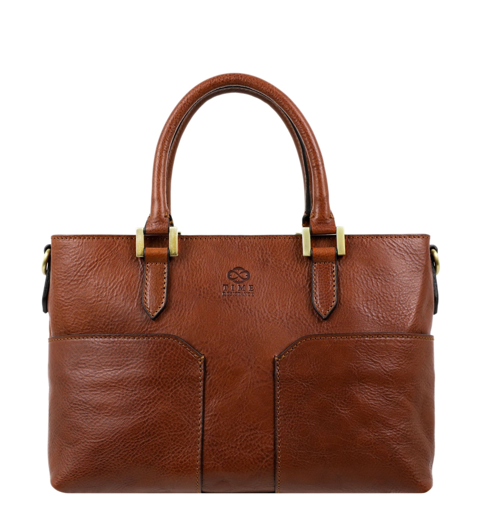 Full Grain Italian Leather Handbag Shoulder Bag - Camilla