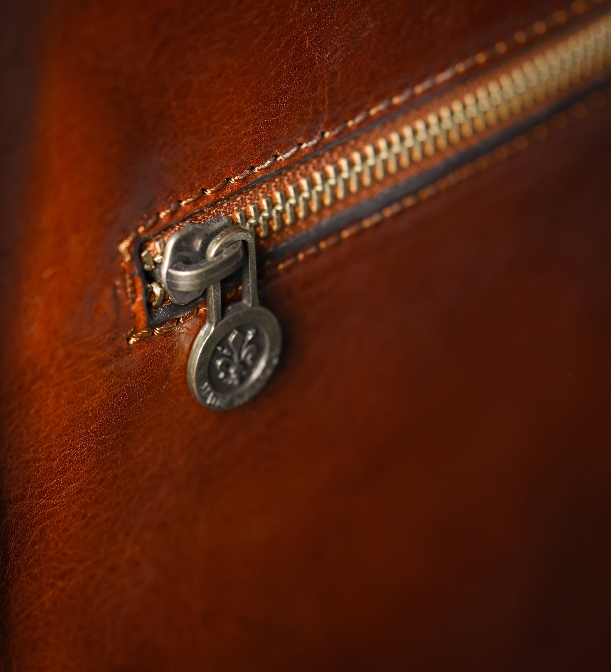 Full Grain Italian Leather Satchel Work Bag - The Prophet