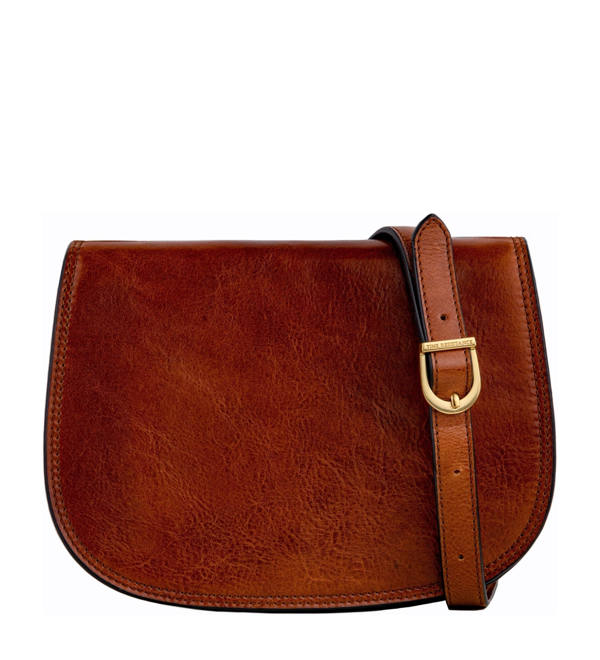 Full Grain Italian Leather - Ladies Leather Cross Body Bag - Moonfleet