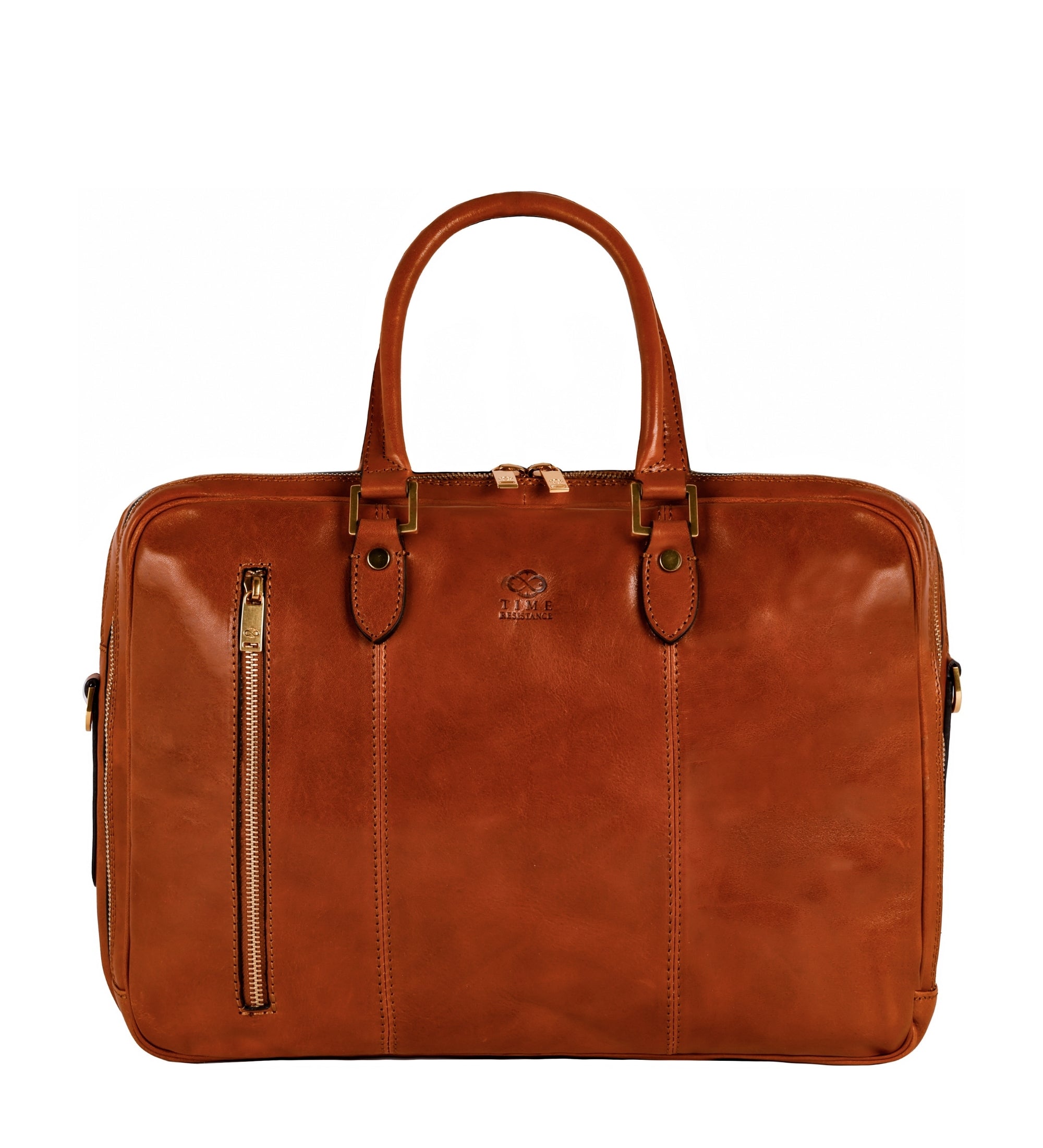 Leather Convertible Briefcase Backpack