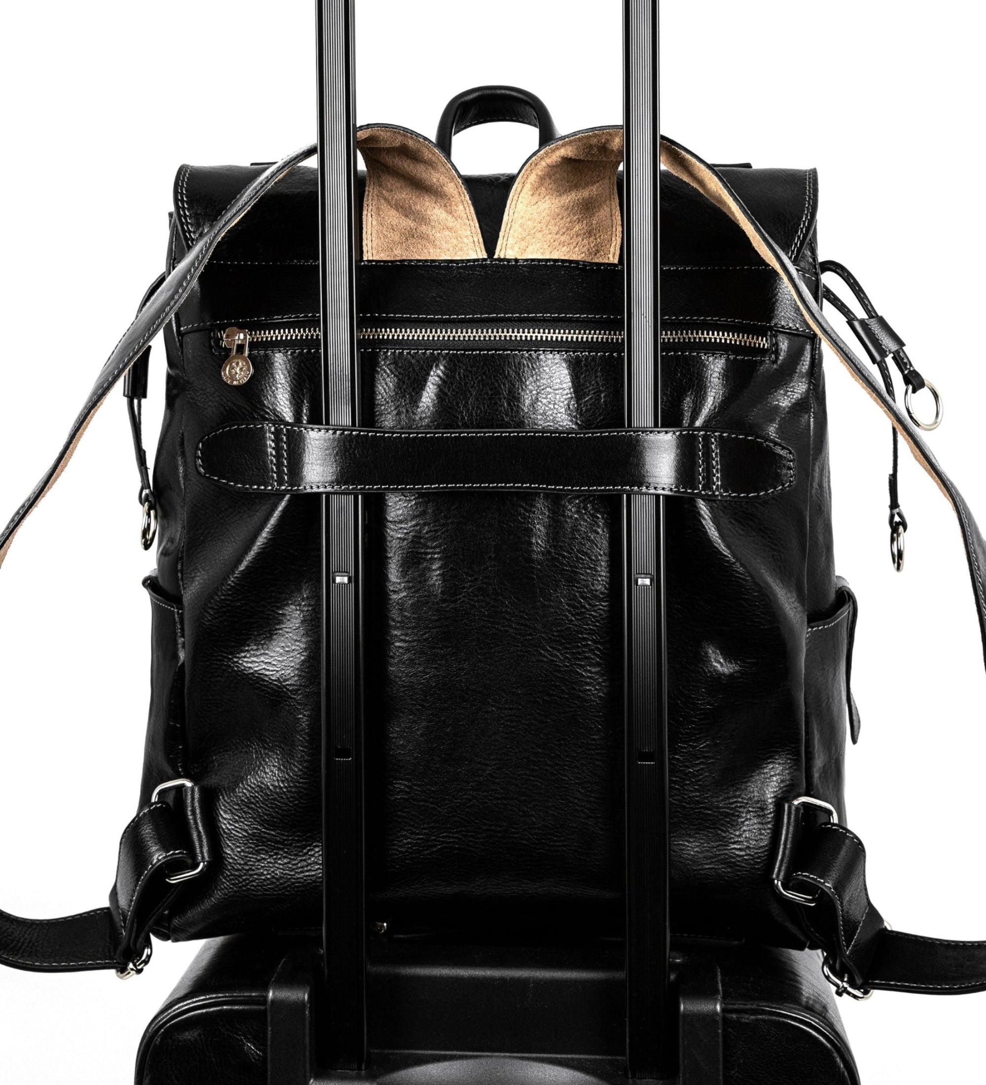 Full Grain Italian Leather Backpack - The Good Earth