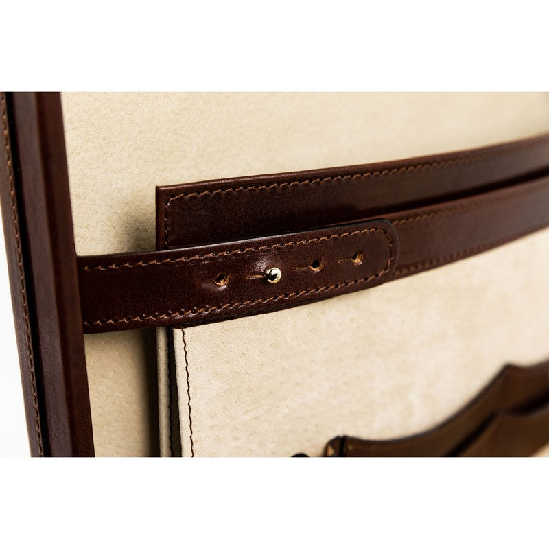 Small Leather Attach Case Briefcase - The House of Mirth