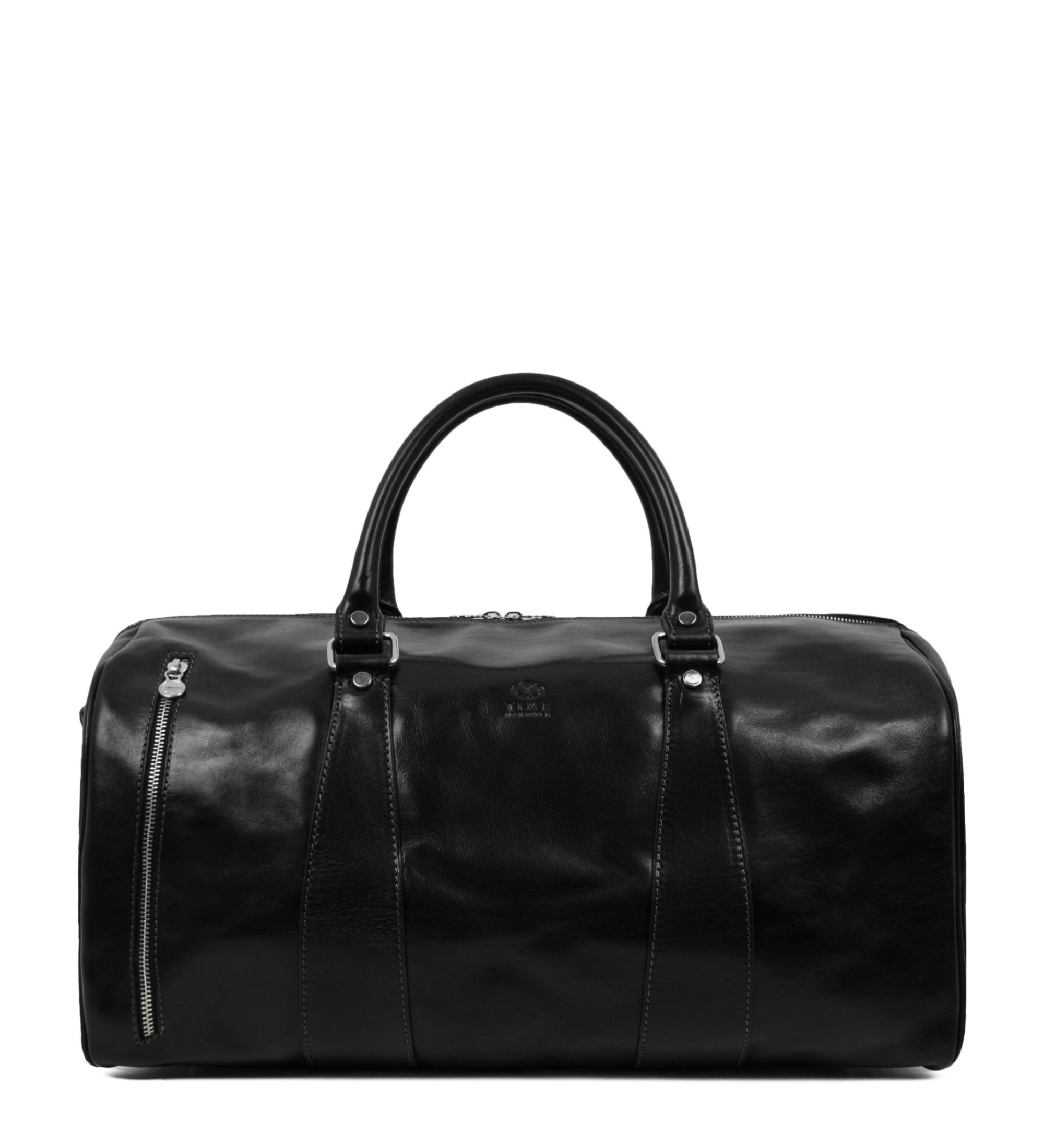 Full Grain Italian Leather Duffel Bag - Wise Children