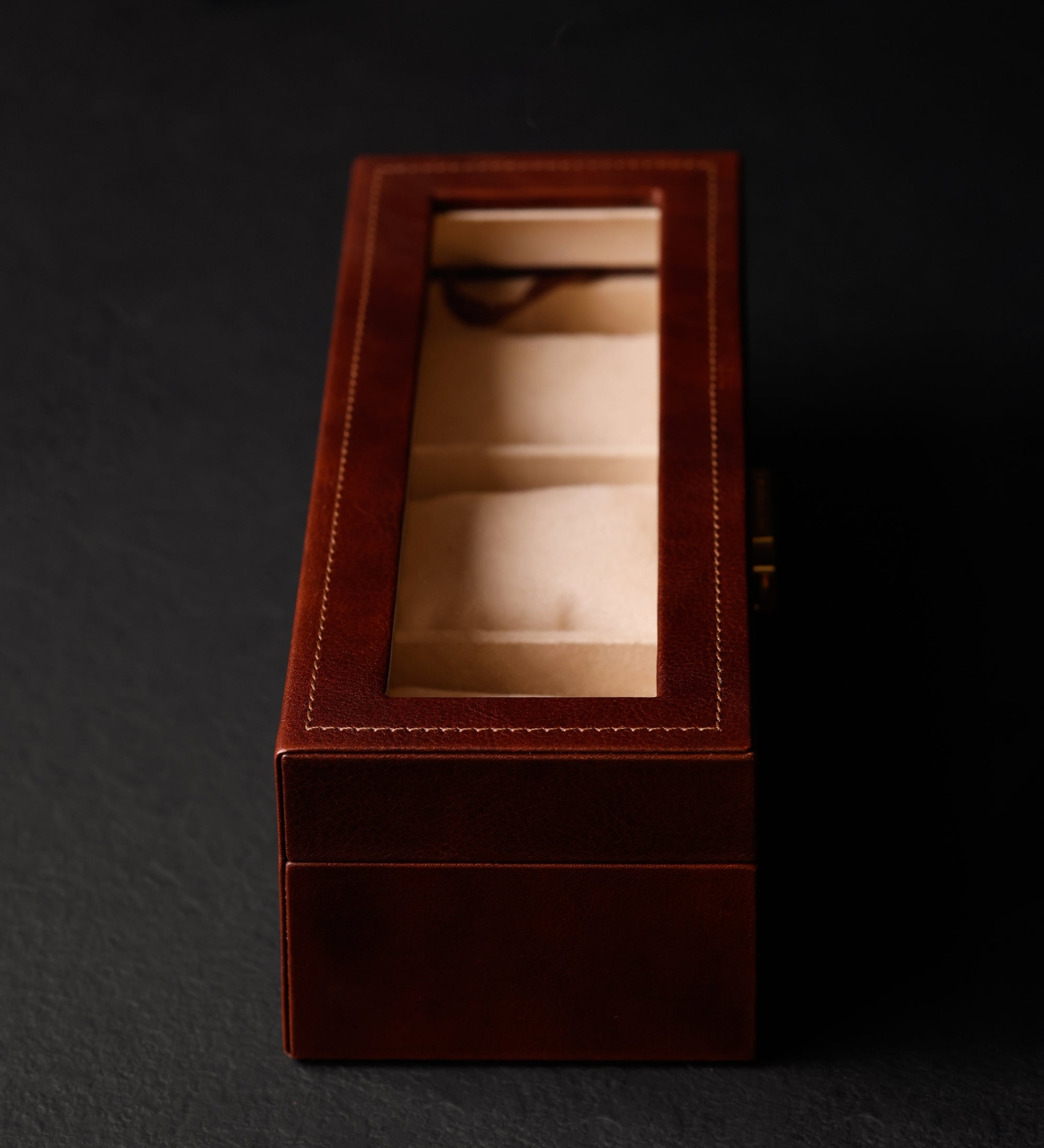 Leather Watch Box, Watch Organizer - Silence