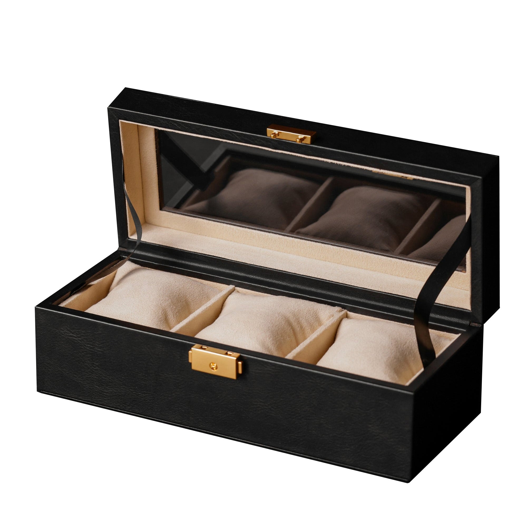 Womens Leather Watch Box, Watch Organizer - Silence