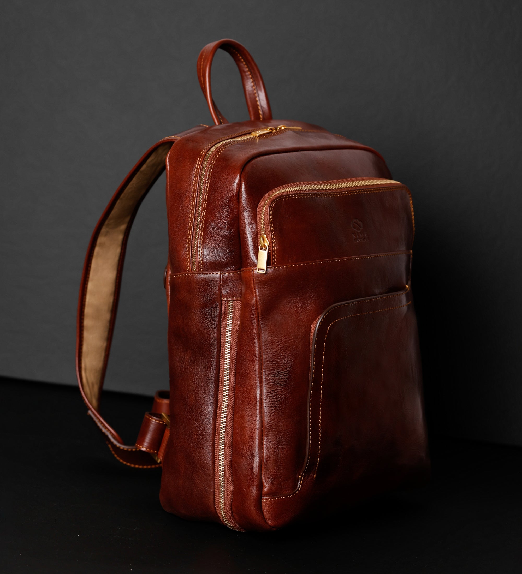Large Leather Backpack Large Leather Backpack