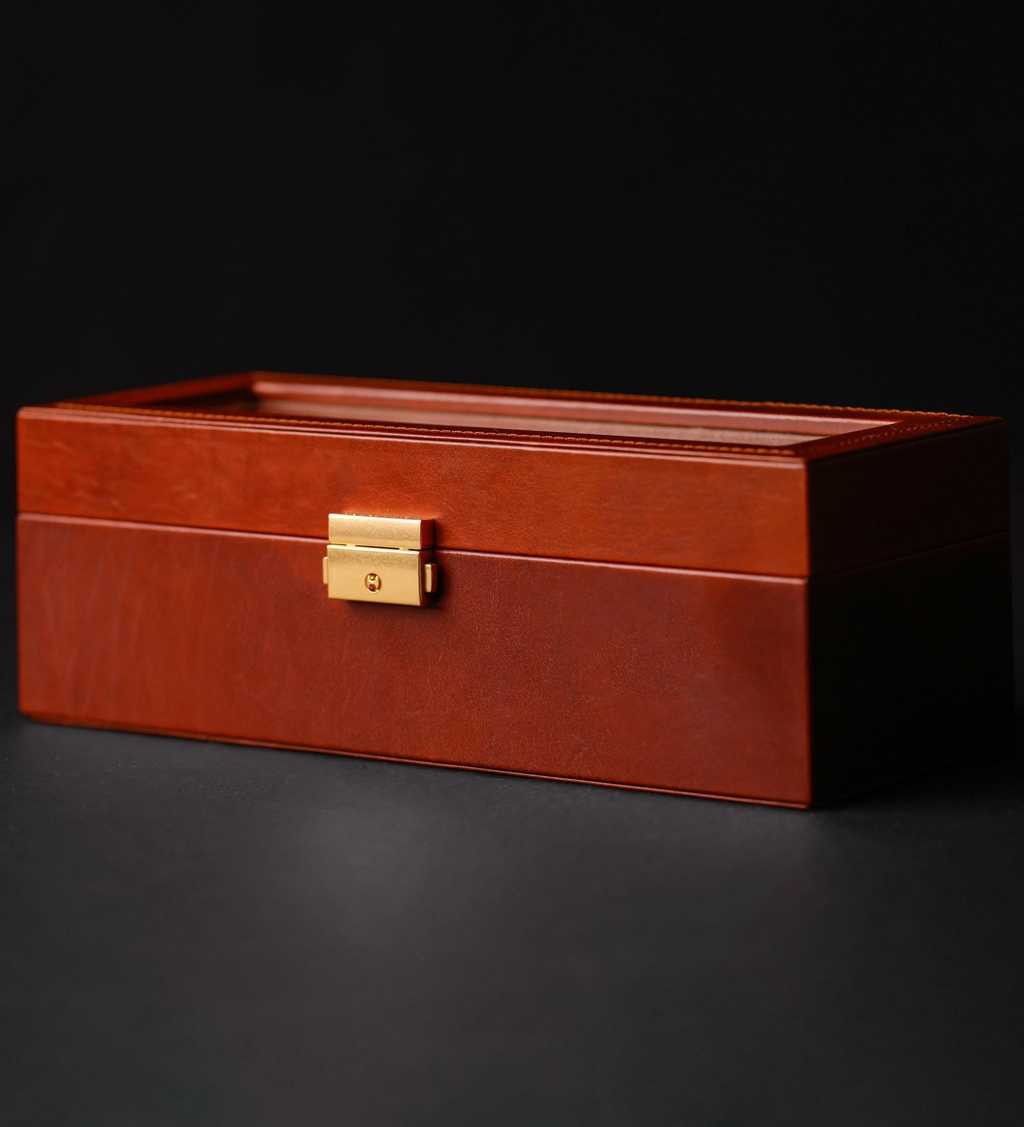 Leather Watch Box, Watch Organizer - Silence