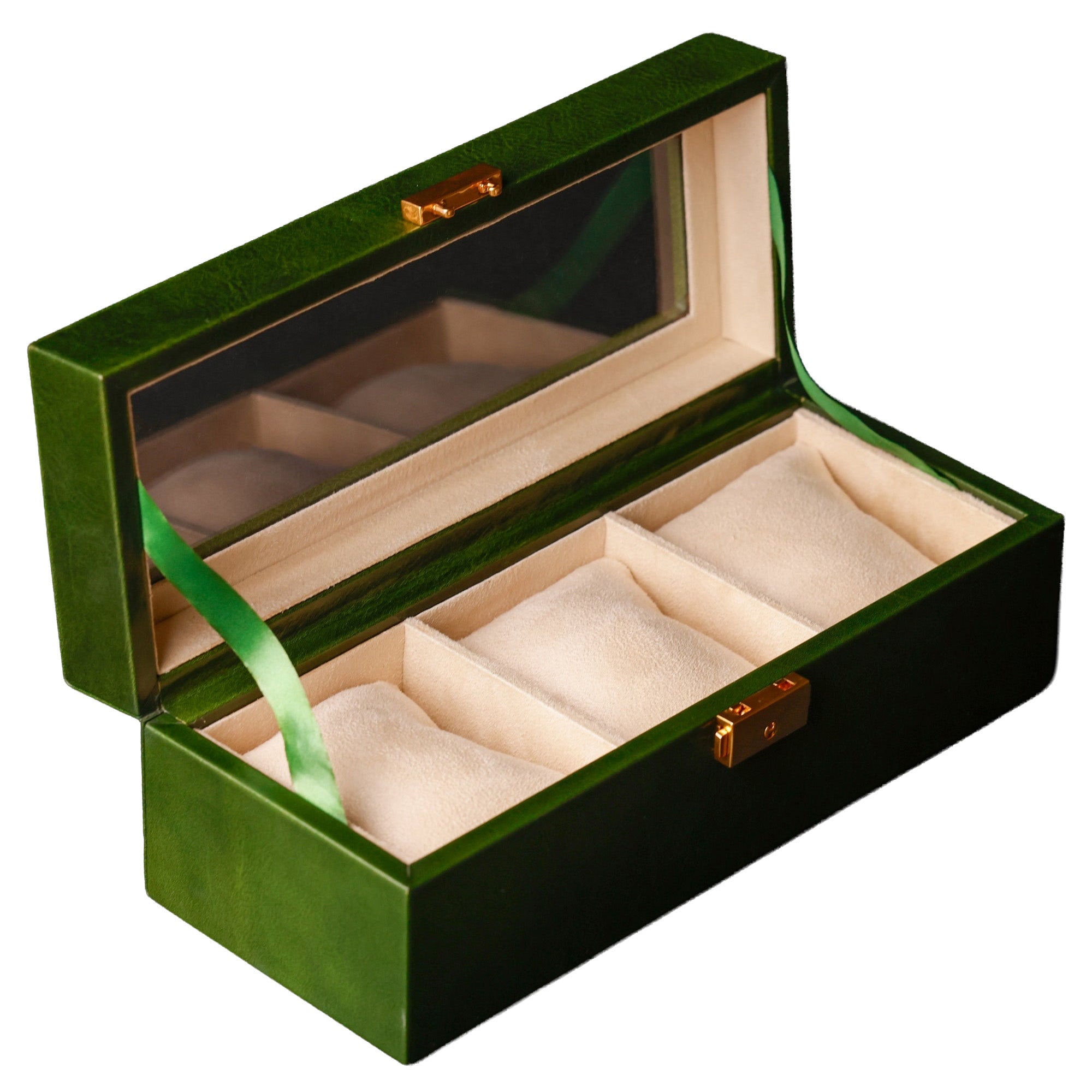 Womens Leather Watch Box, Watch Organizer - Silence