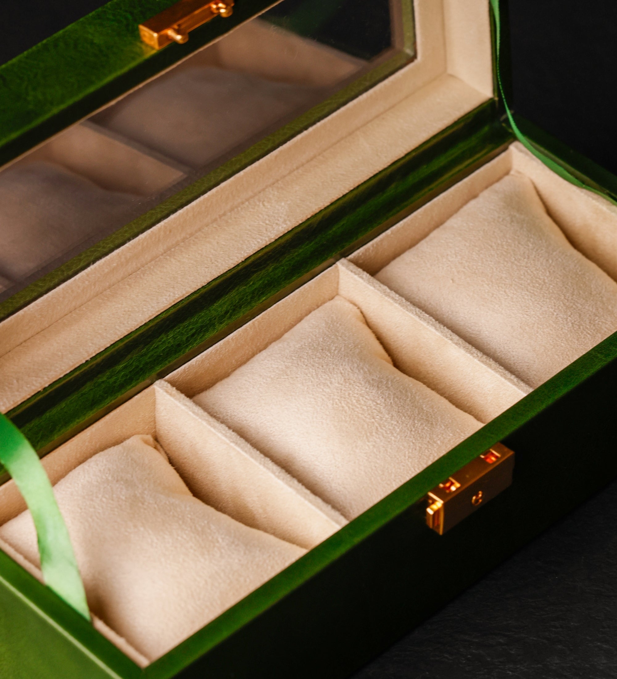 Womens Leather Watch Box, Watch Organizer - Silence