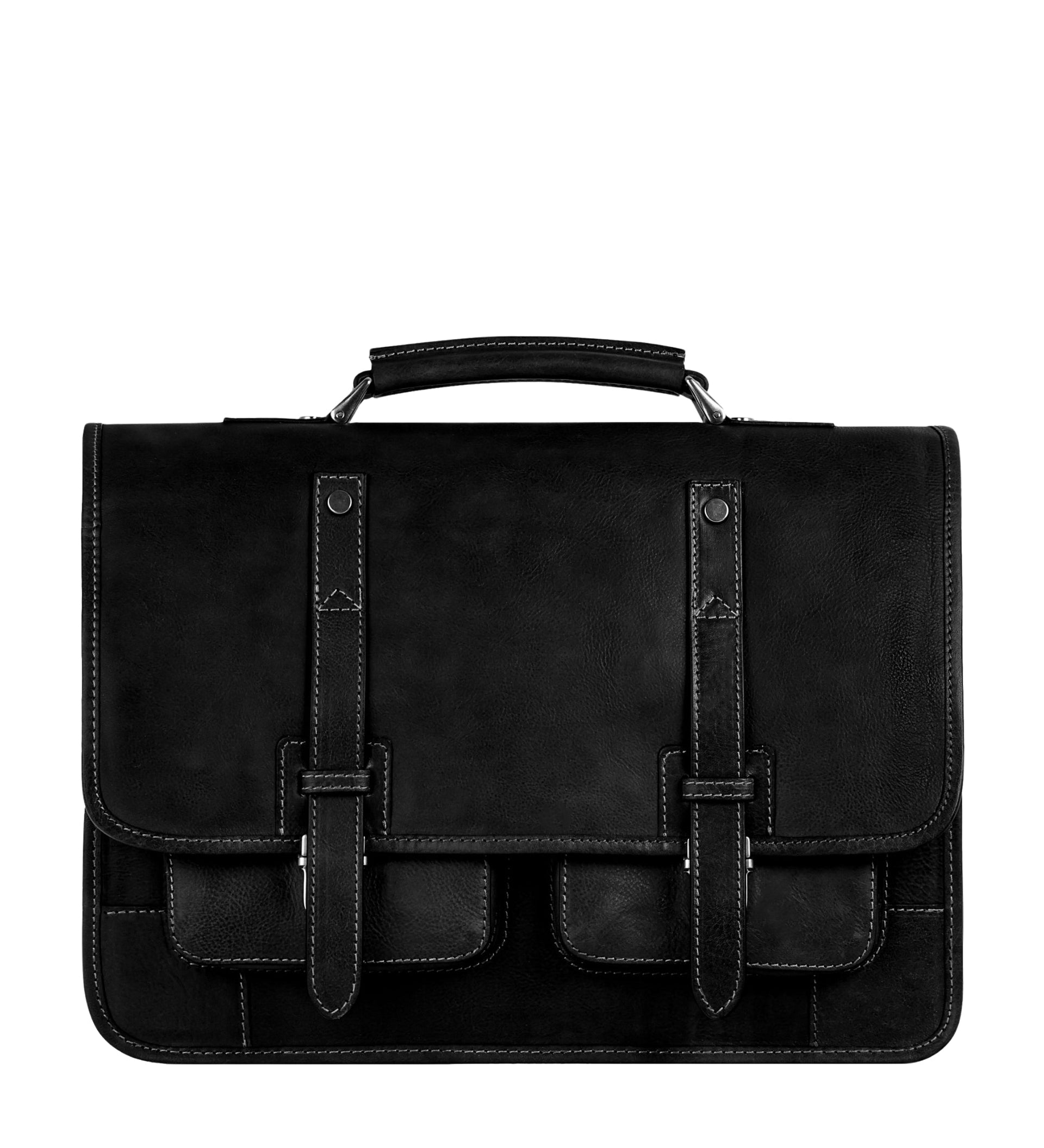 Leather Briefcase Backpack