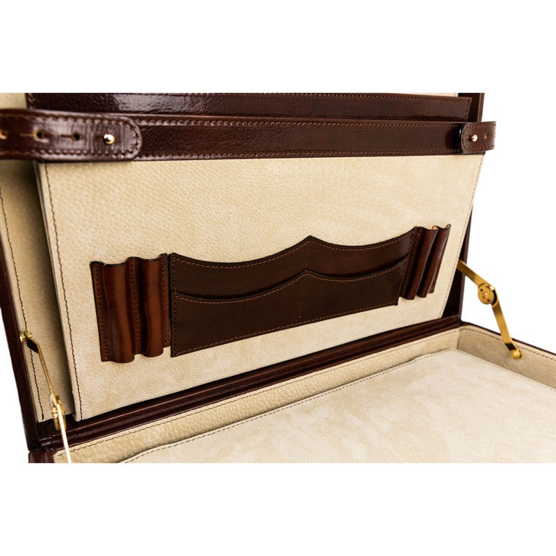 Large Leather Attach Case Briefcase - Lord Jim