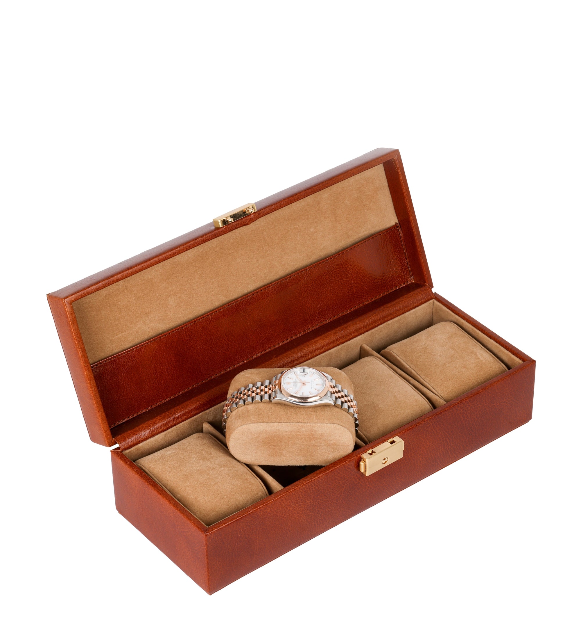 Leather Watch Box, Watch Organiser - Herzog