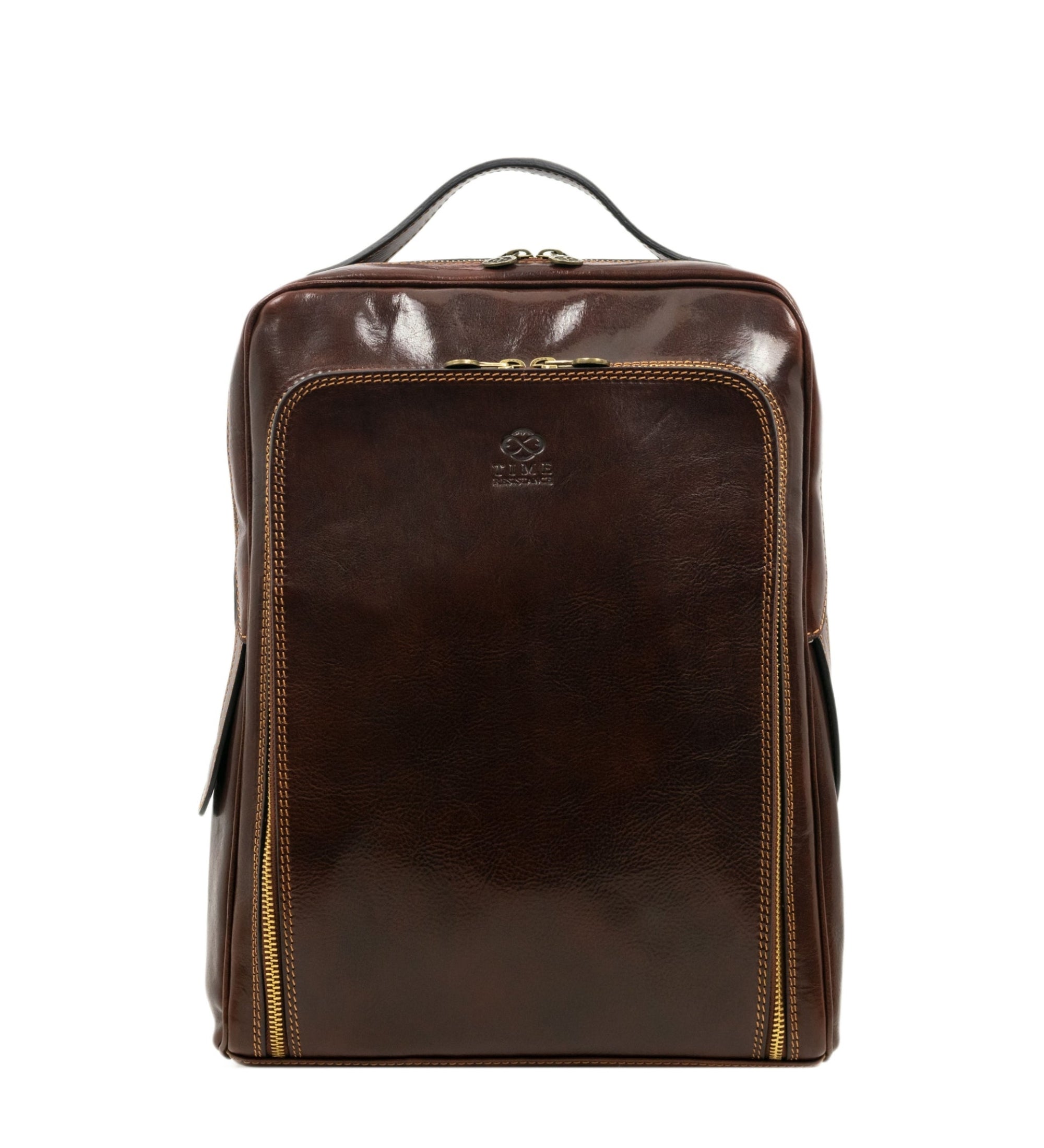 Unisex Full Grain Italian Leather Backpack - The Sun Also Rises