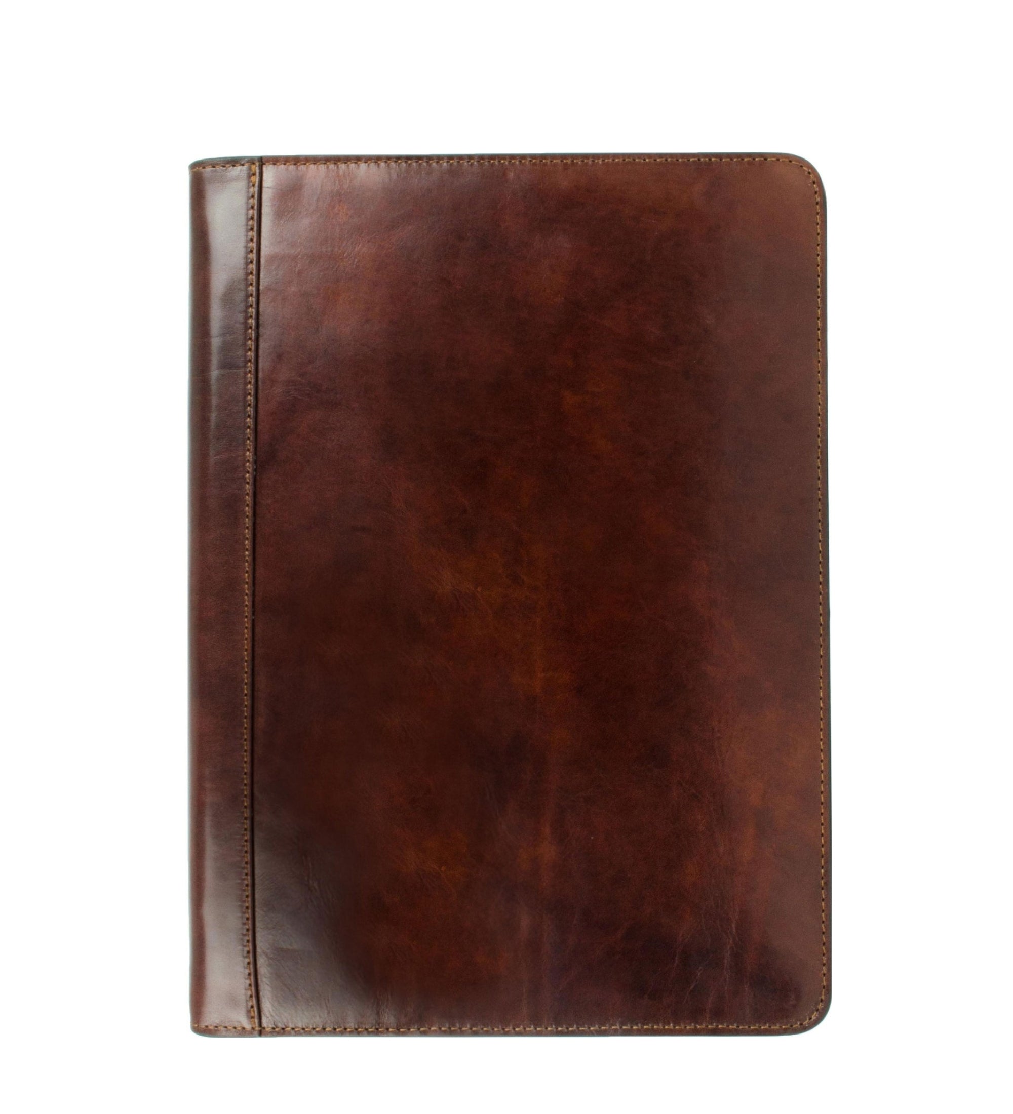 Full Grain Italian Leather A4 Documents Folder Organizer - Candide