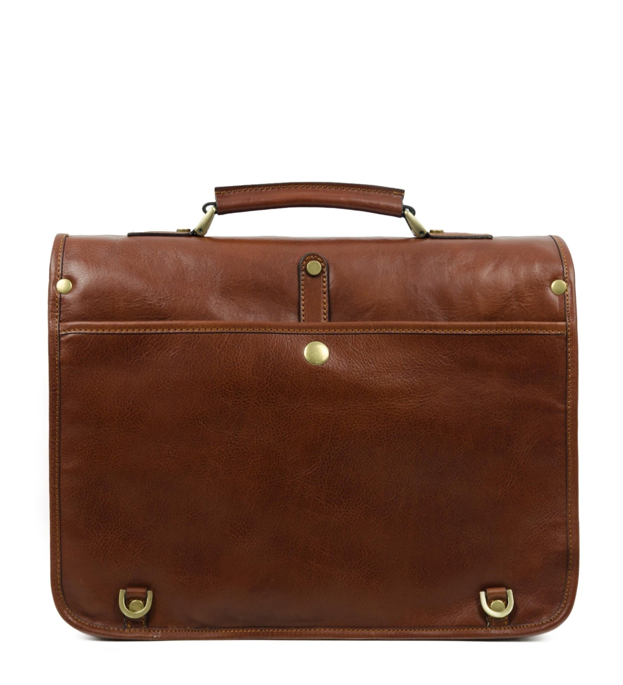 Full Grain Italian Leather Briefcase Backpack - A Midsummer Night's Dream