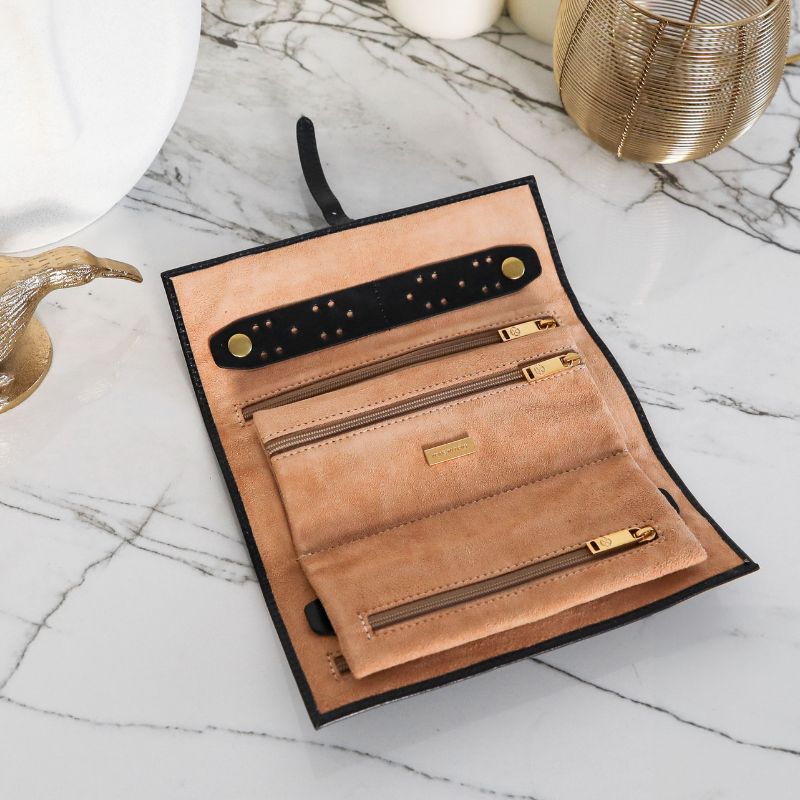 Leather Jewelry Case - Madame Bovary Accessories Time Resistance   